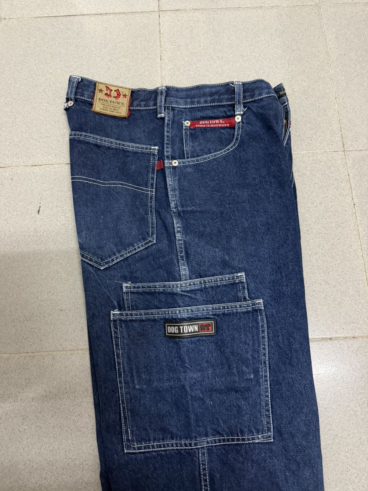 Dogtown Vintage Dogtown Skateboard Baggy Cargo Denim Jeans Size US 28 / EU 44 - 5 Thumbnail