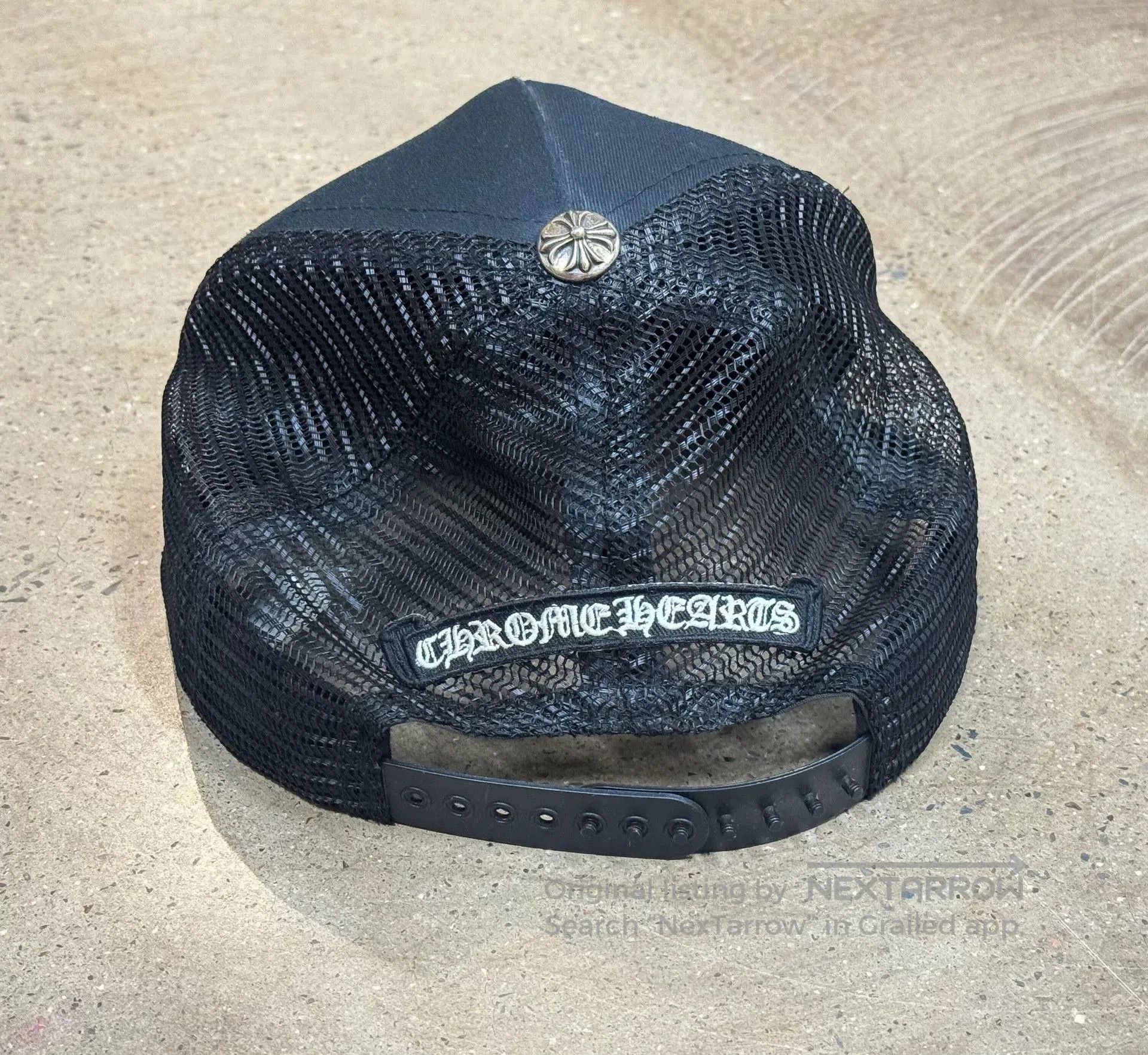 Chrome Hearts chrome hearts trucker hat with embroidery. Size ONE SIZE - 3 Thumbnail