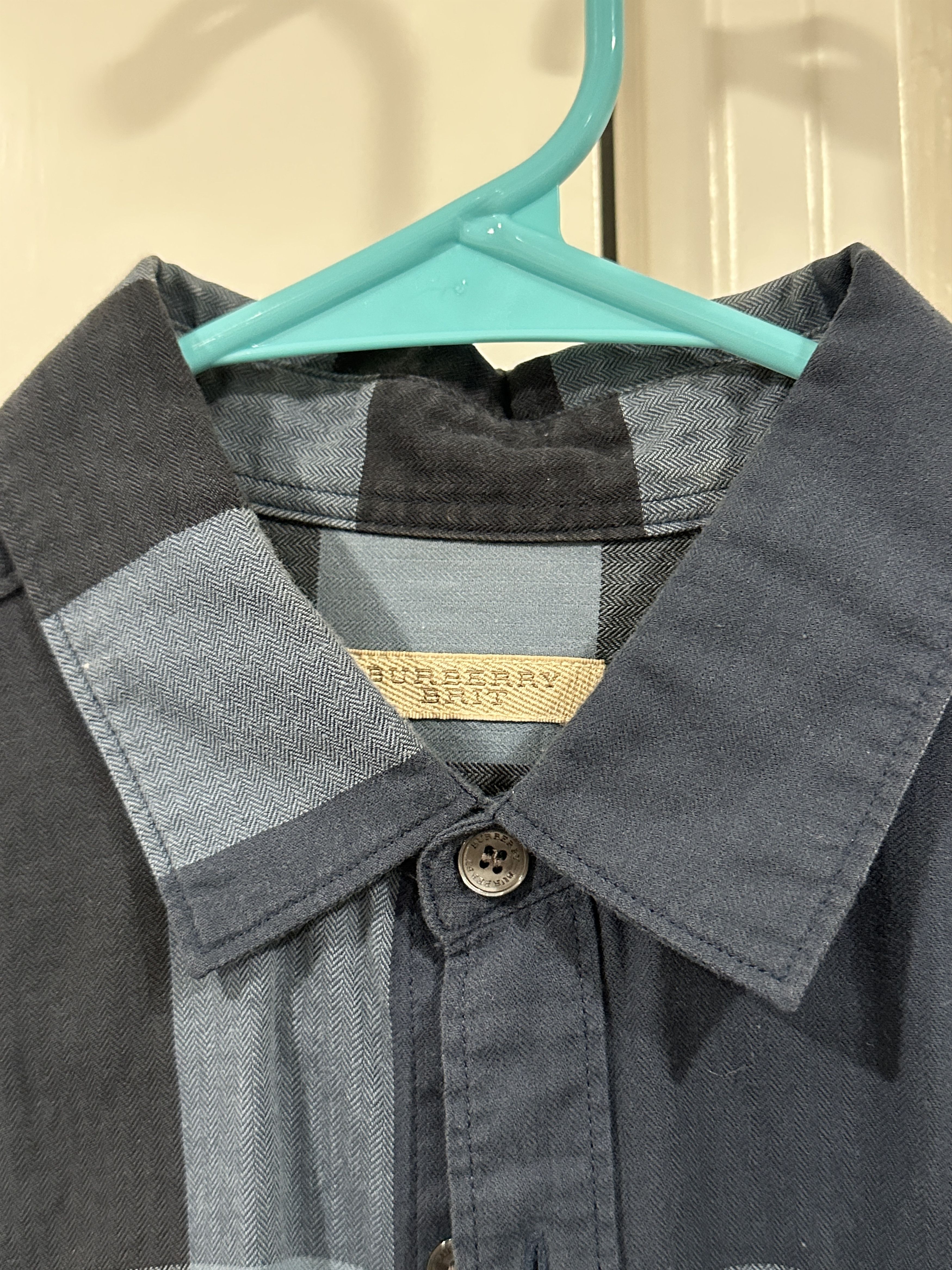 Burberry Burberry Plaid Button Up Size US M / EU 48-50 / 2 - 3 Thumbnail