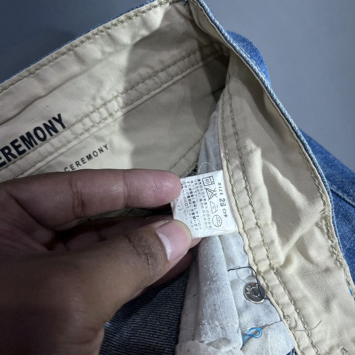 Japanese Brand × Levi's Levi's Cords Opening Ceremony Light Blue Jeans Size US 29 - 4 Thumbnail