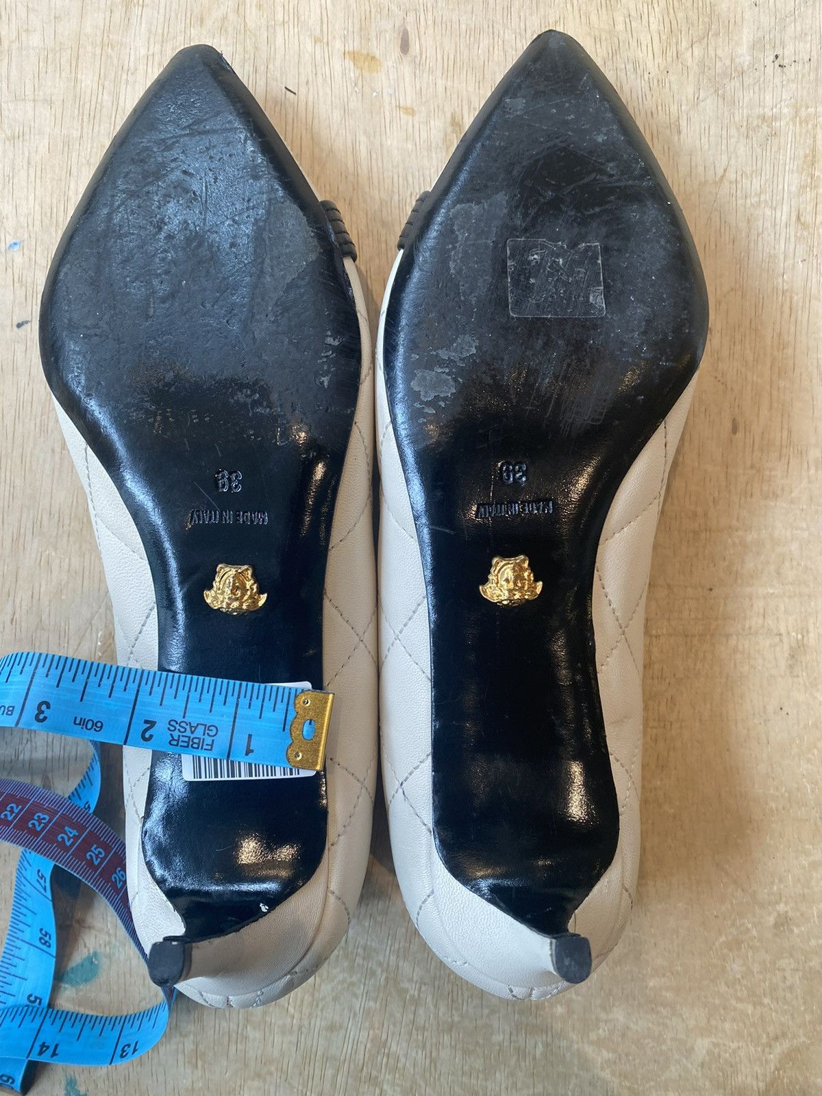 Versace Versace Medusa Aevitas Leather Heels Size 39 Size US 9 / IT 39 - 9 Thumbnail
