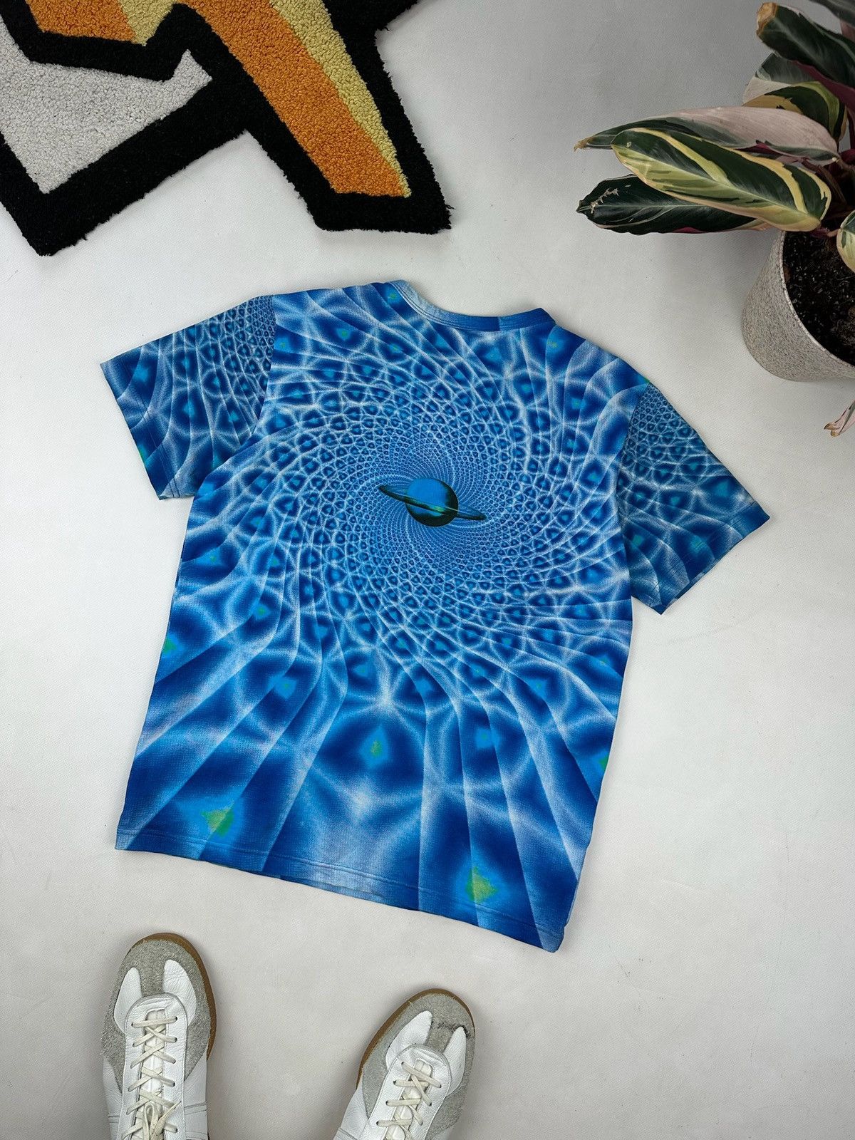 Vintage Vintage Acid T-shirt fractal tie dye Psychedelic lsd tee Size US S / EU 44-46 / 1 - 2 Thumbnail