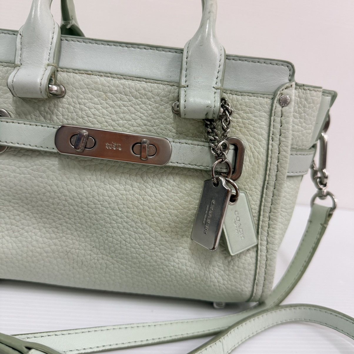 Coach Coach Swagger Small 2 way Bag Size ONE SIZE - 9 Thumbnail