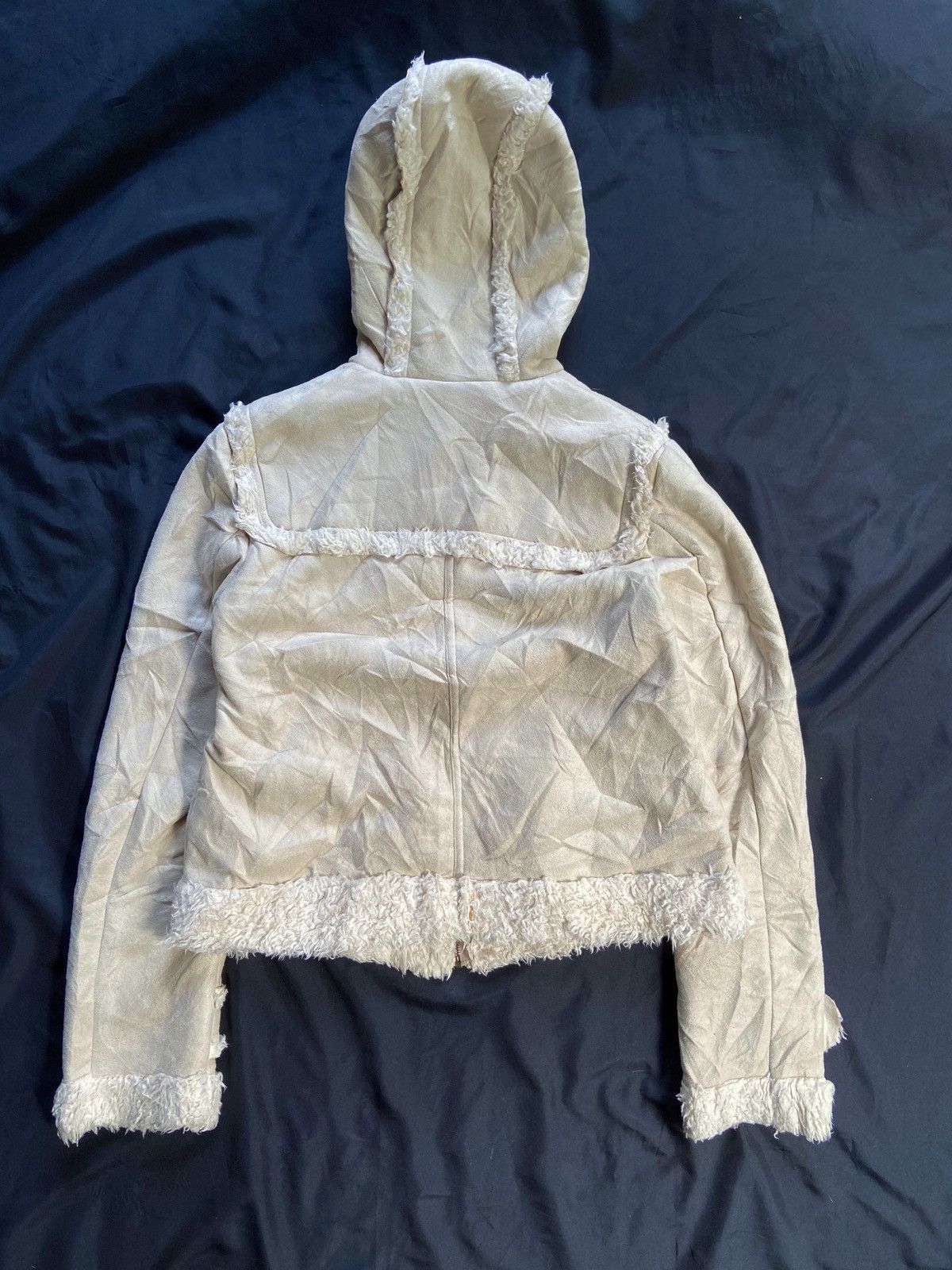 PPFM GRASS WATER FAUX FUR ZIP JACKET Size US XS / EU 42 / 0 - 17 Thumbnail