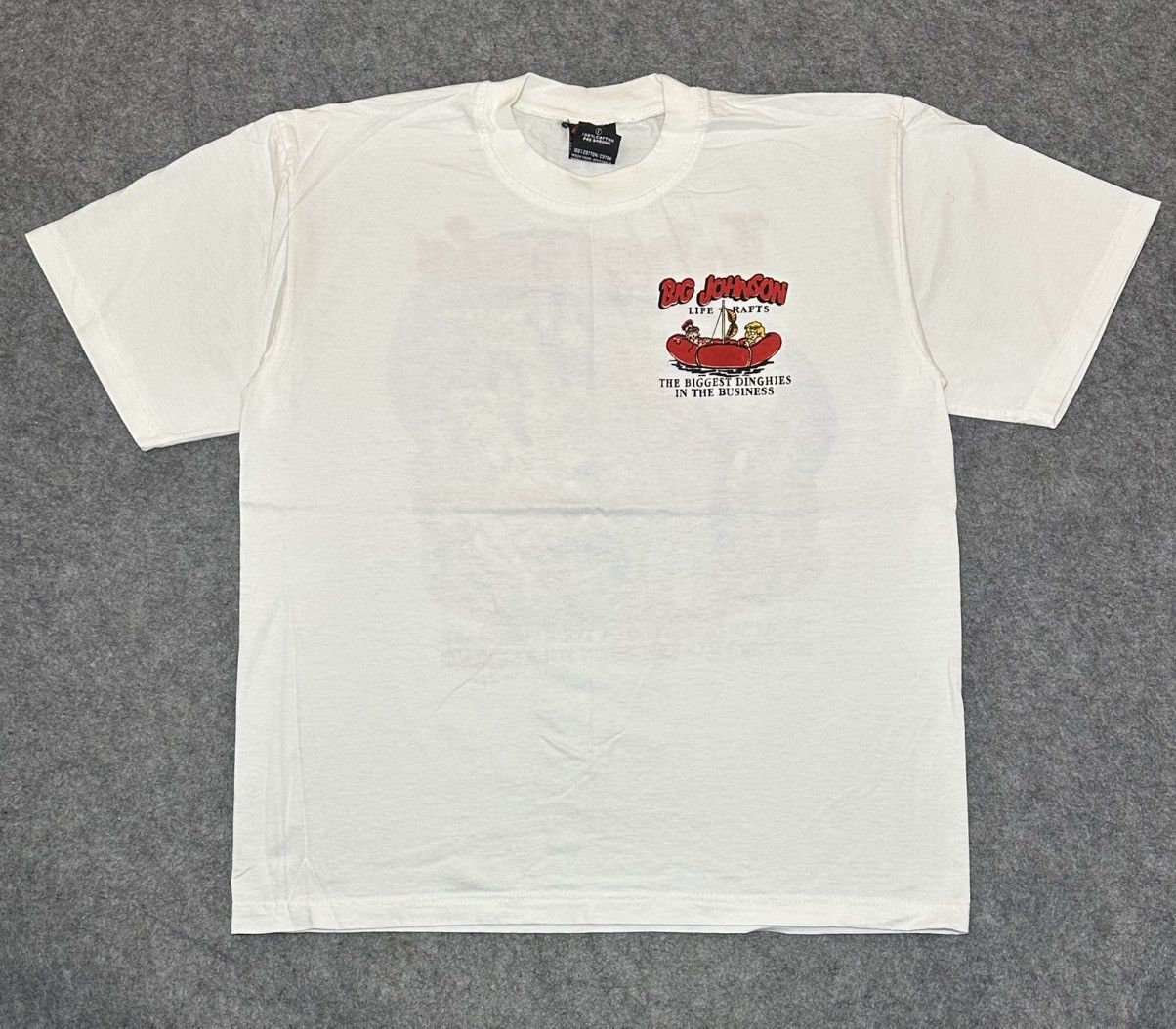 Big John vintage Big Johnson "Life Rafts" t-shirt. Size US L / EU 52-54 / 3 - 3 Thumbnail