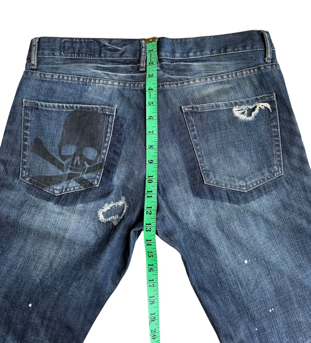 If Six Was Nine ⚡️⚡️Vintage Distressed Roen Mastermind Japanes Brand Size US 34 / EU 50 - 17 Thumbnail