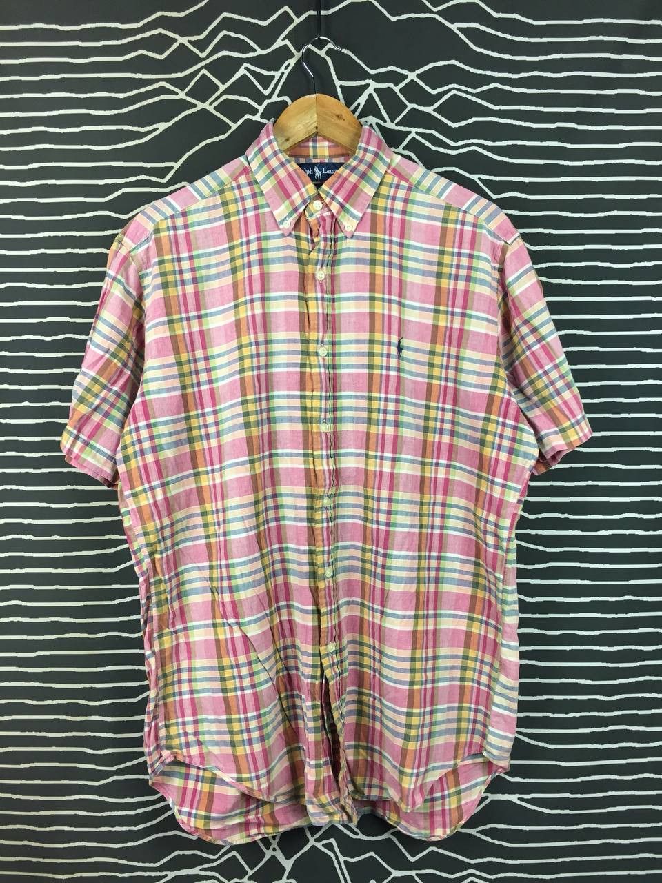 Ralph Lauren Vtg Ralph Lauren Blake Multi-Color Plaid Button Down Shirt Size US S / EU 44-46 / 1 - 1 Thumbnail