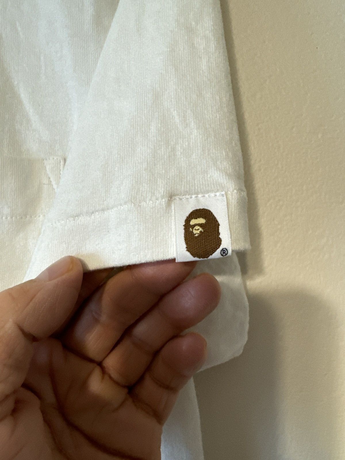 Bape Ape Head Pocket Tee Size US M / EU 48-50 / 2 - 4 Thumbnail