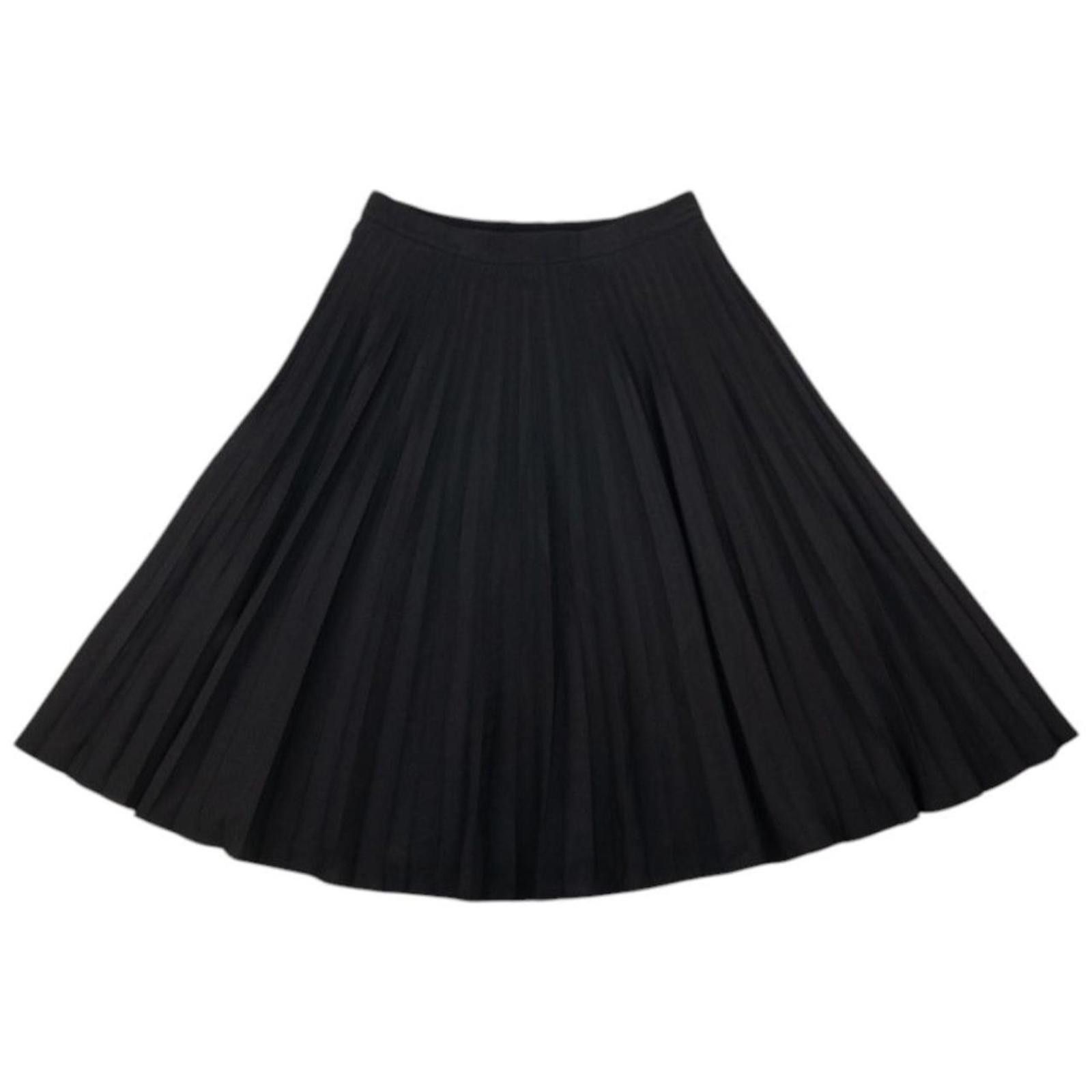 Burberry Vintage Burberry Uniform Pleated Skirt Womens Size W26 Size 42" / US 20 - 2 Thumbnail