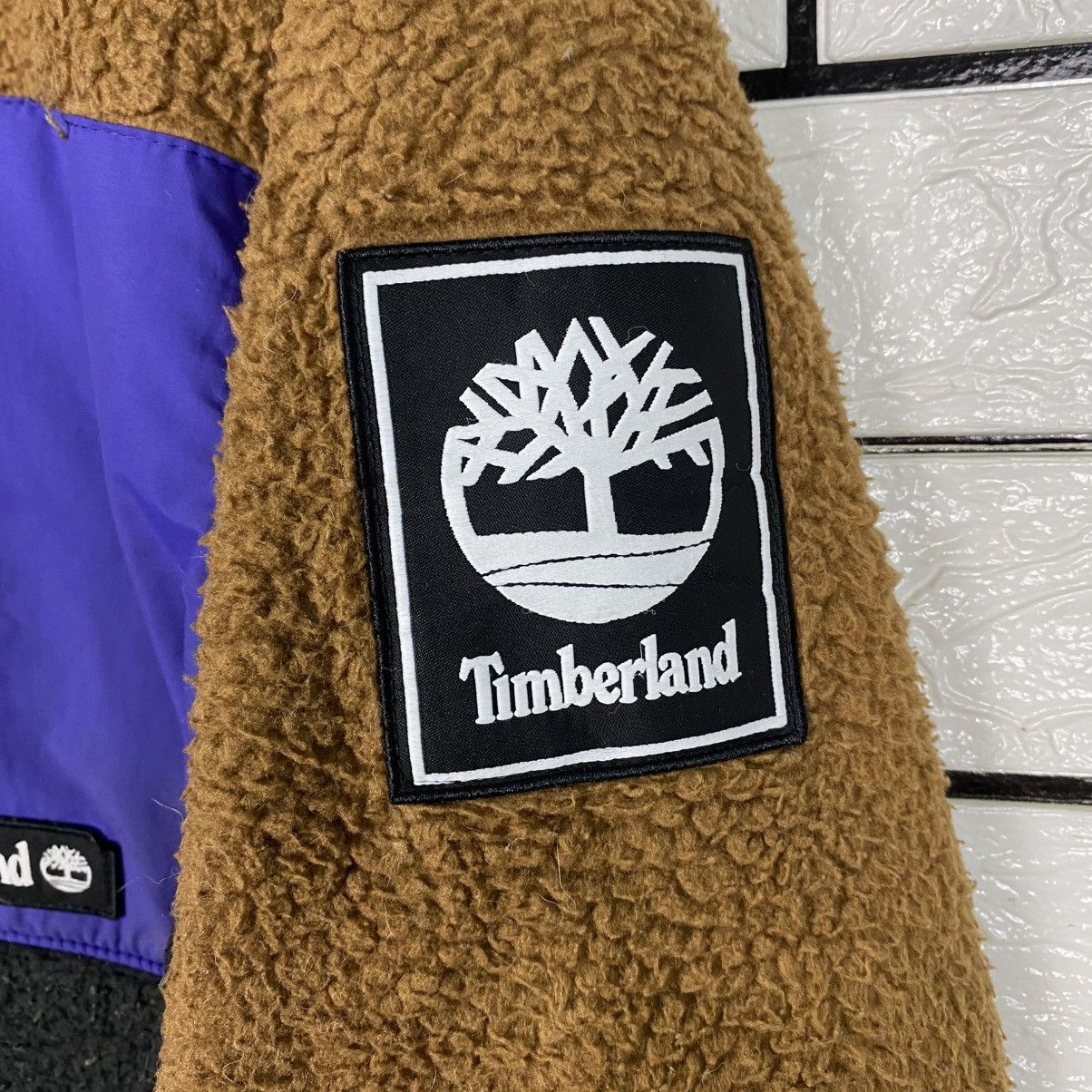 Japanese Brand 📌Fleece Sherpa Jacket Timberland Multi Color Block Size US M / EU 48-50 / 2 - 18 Thumbnail