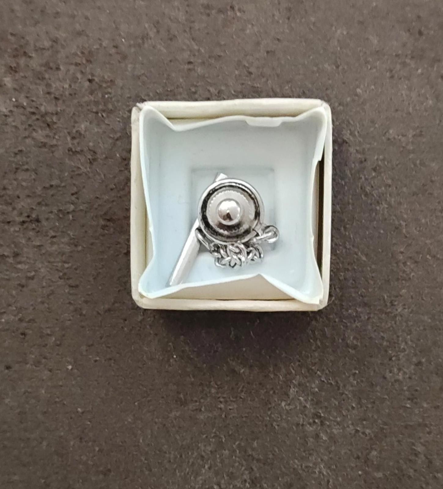 Other 1960s Vintage Silver Tone Textured Horse Head Tie Tack Pin Size ONE SIZE - 9 Thumbnail
