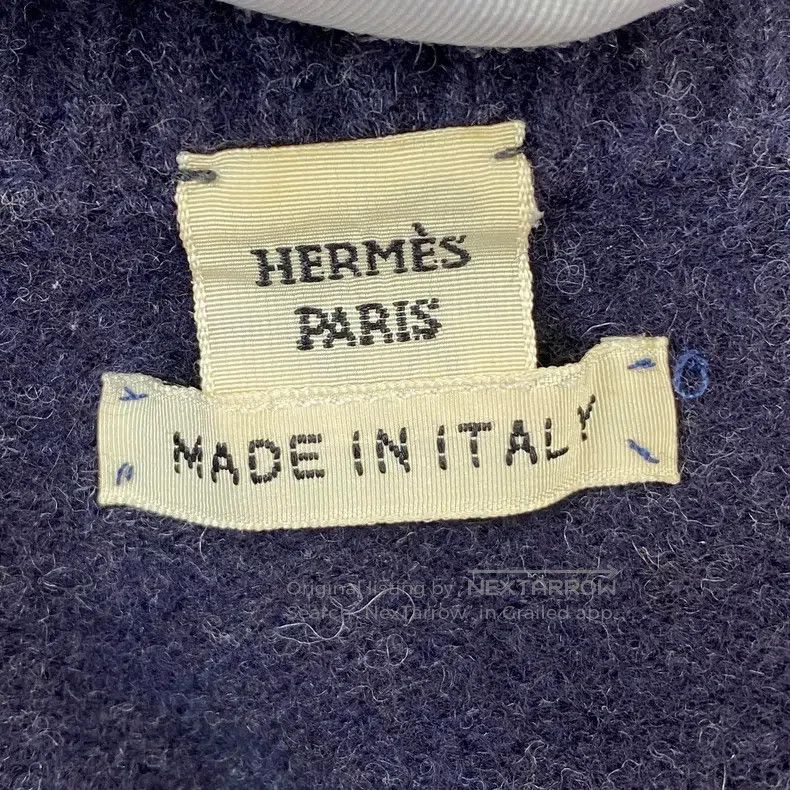 Hermes Dark wool coat