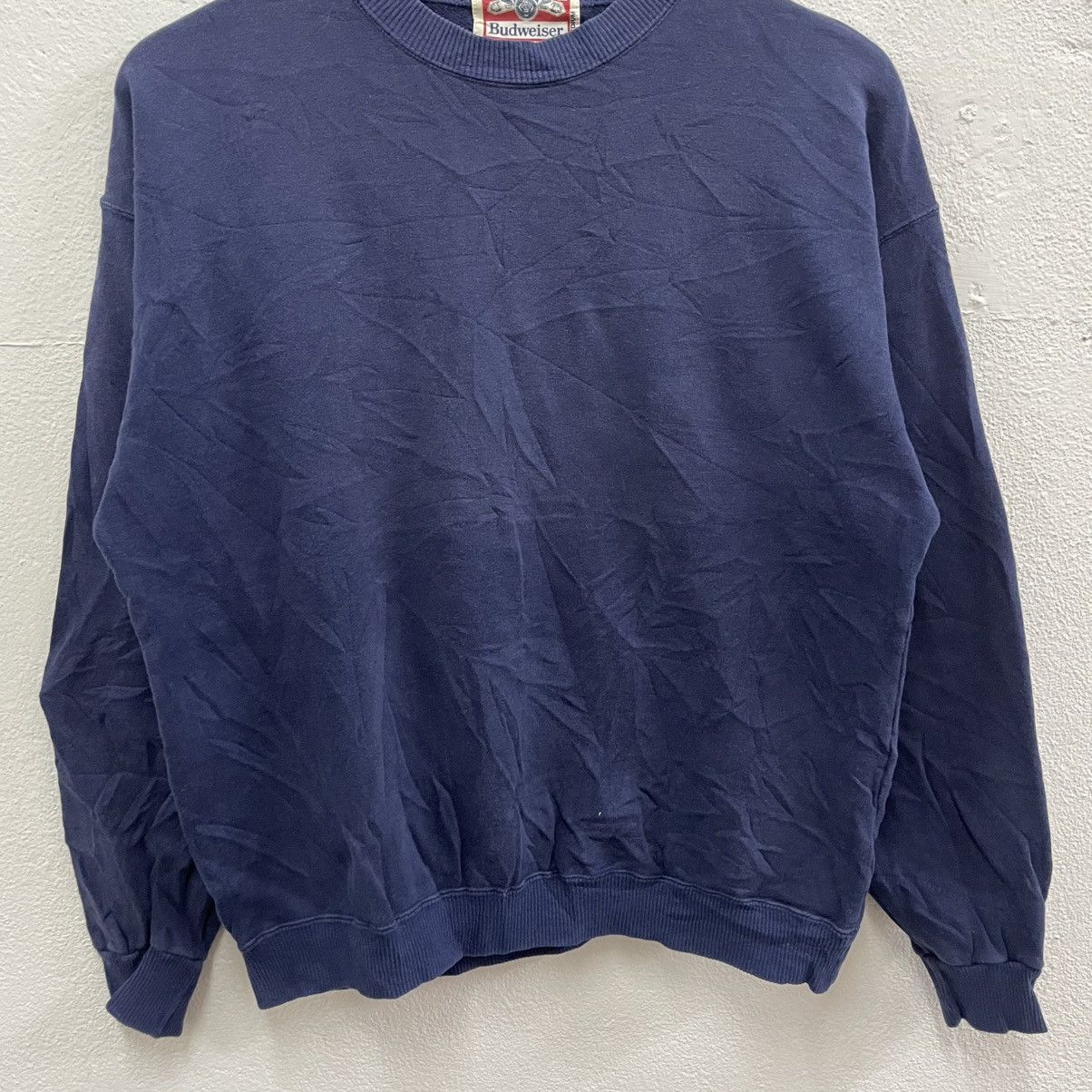 Budweiser × Vintage 🔥Vintage Budweiser Drinking Big Logo Sweatshirts Size US S / EU 44-46 / 1 - 4 Thumbnail