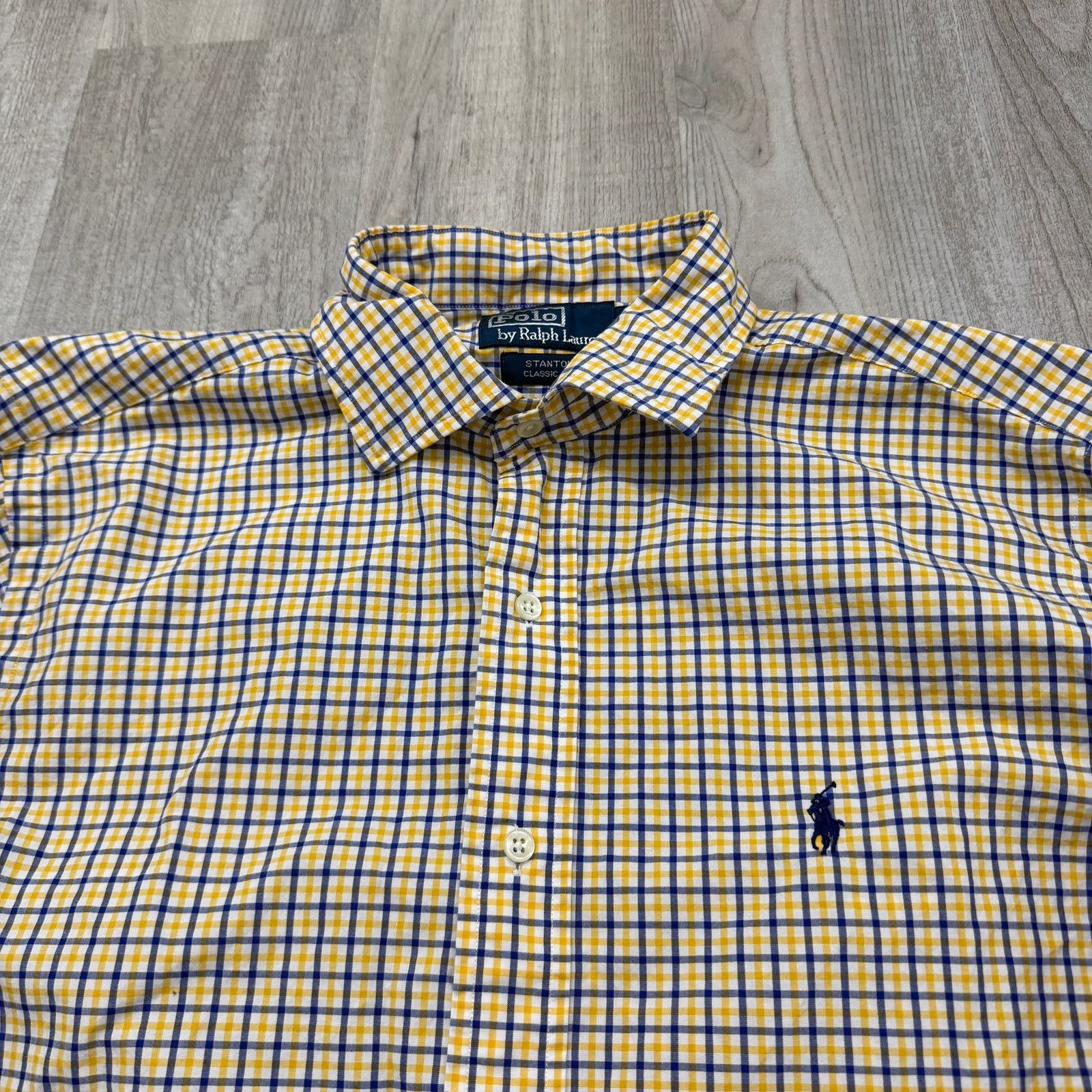Polo Ralph Lauren Vintage Polo Ralph Lauren Stanton Classic Fit Shirt Large Size US L / EU 52-54 / 3 - 3 Thumbnail