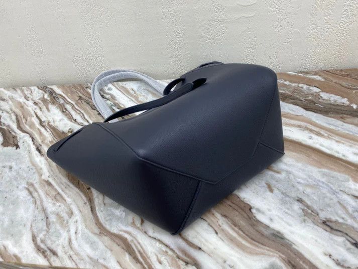 Celine o1bcso1str1024 Size: OS / Cabas Small Tote Bag in Navy Blue Size ONE SIZE - 6 Thumbnail