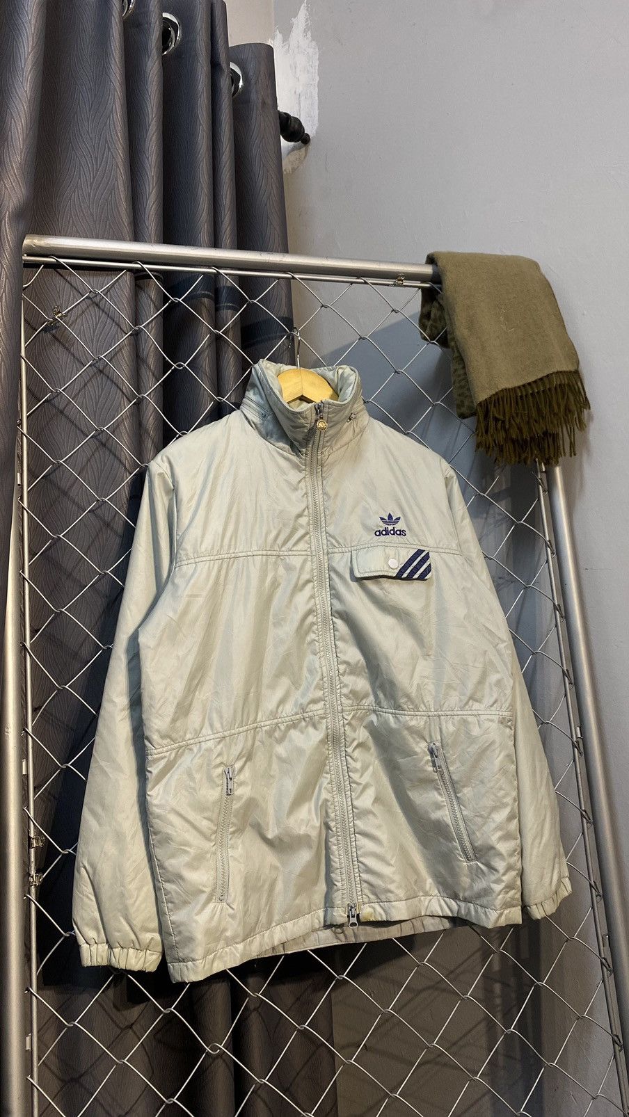 Adidas × Vintage VINTAGE 80's Adidas Descente Outerwear Jacket Medium Size US M / EU 48-50 / 2 - 1 Thumbnail