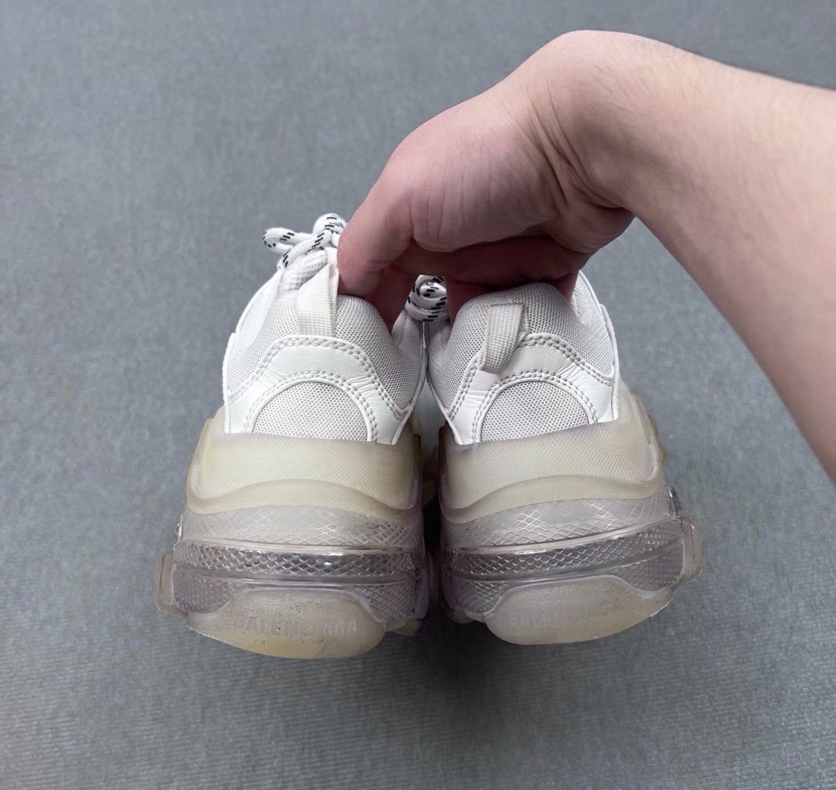 Balenciaga Balenciaga Triple S White Cushion Dad Sneakers Size US 6 / IT 36 - 5 Thumbnail