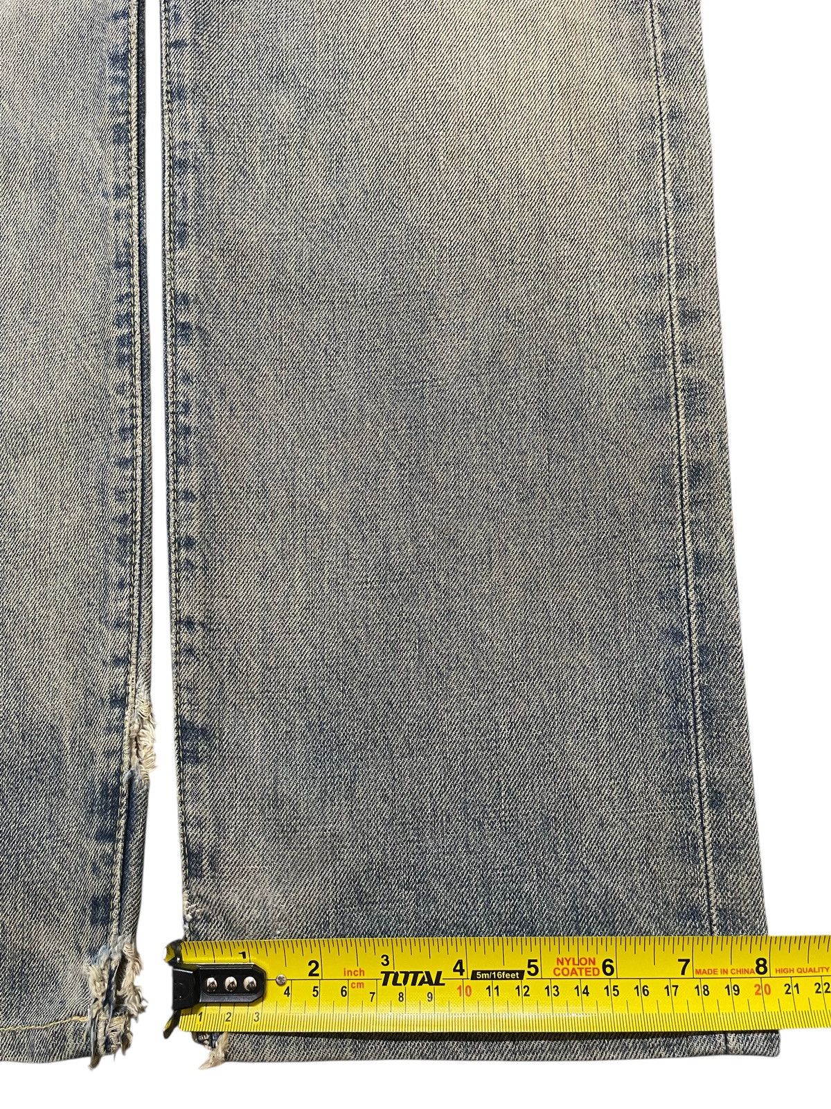 Levi's Vintage 80s Levis 503B Selvedge E Mud Wash Distressed Loose Size US 28 / EU 44 - 21 Thumbnail