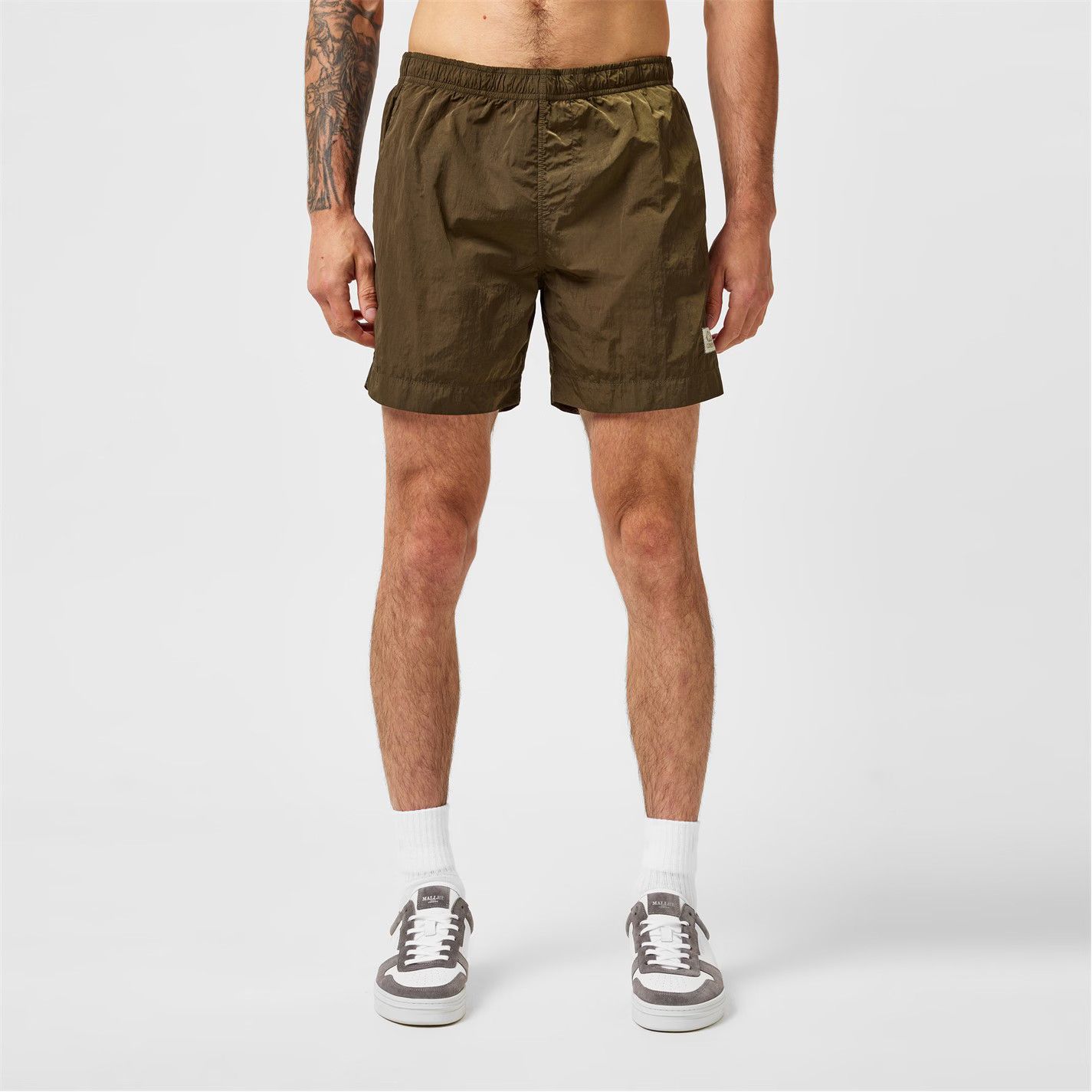 C.P. Company o1g2r1mq0426 Chrome Swim Shorts in Ivy Green Size US 30 / EU 46 - 1 Thumbnail