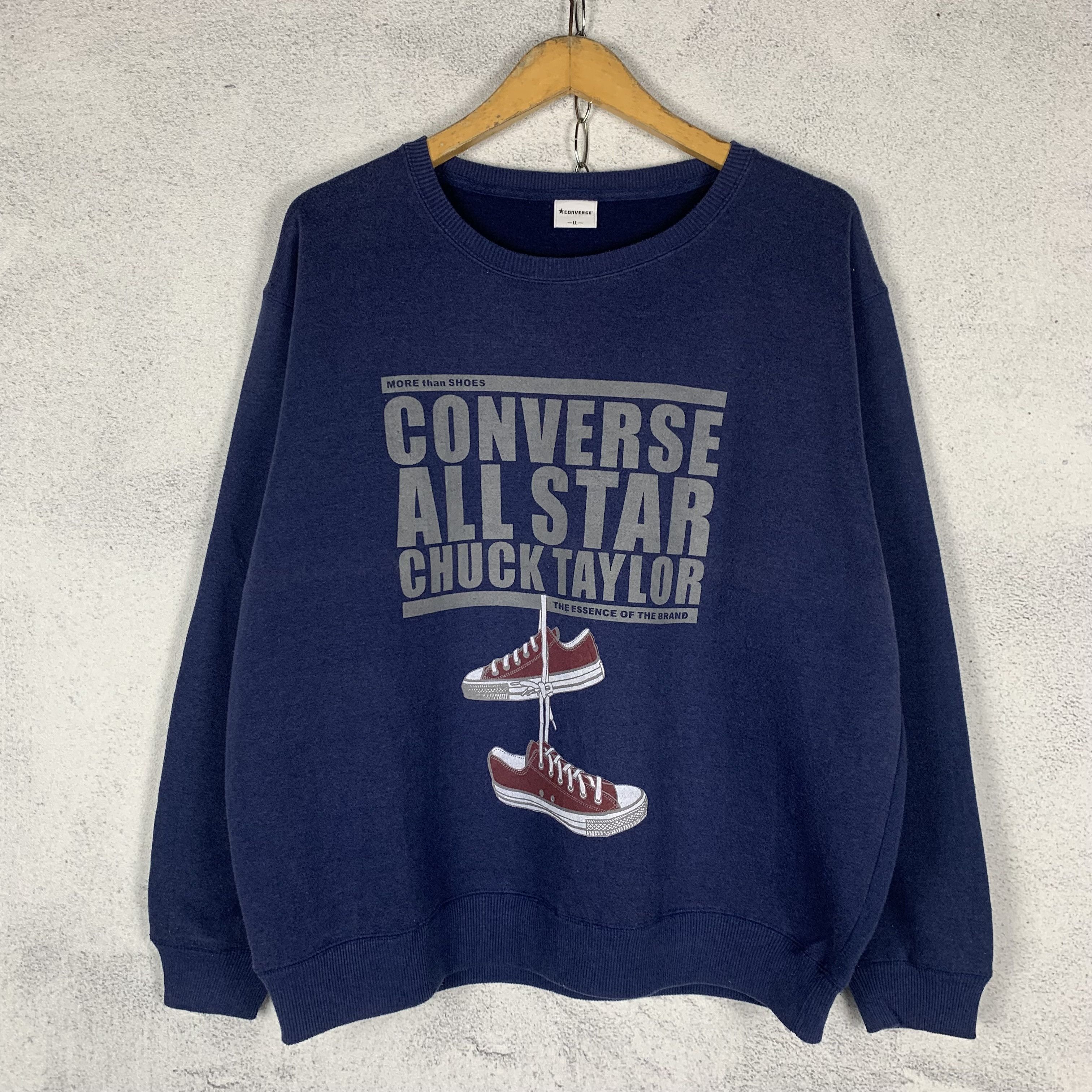 Converse Converse Allstar Chuck Taylor Sweatshirt Crewneck Size US L / EU 52-54 / 3 - 1 Thumbnail