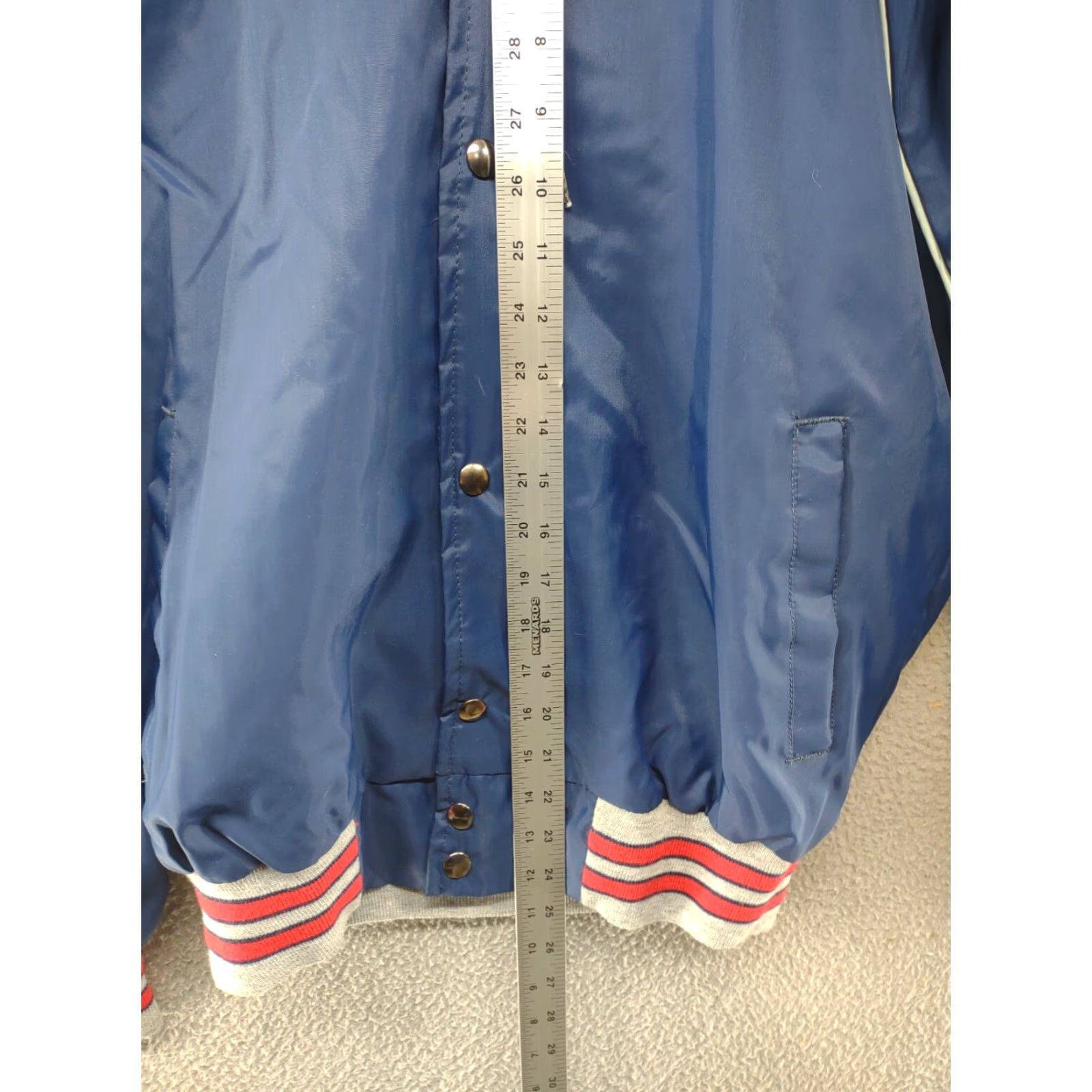 Vintage VINTAGE West Wind Mens Snap Up Satin Bomber Style Hooded Jacket S Jacket Bomber 90s retro Mens Size US S / EU 44-46 / 1 - 6 Thumbnail
