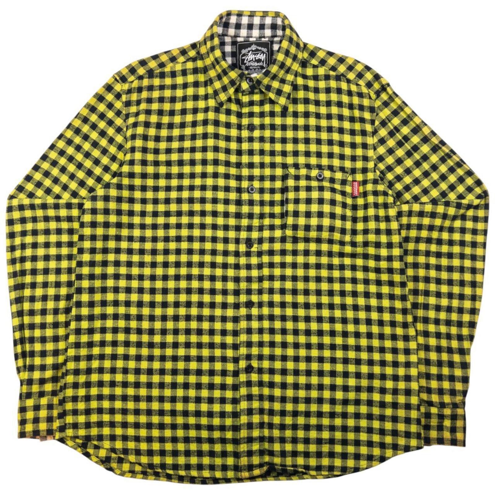 Stussy Vintage Stussy Checkered Long Sleeve Button Up Shirt Size M Size US M / EU 48-50 / 2 - 1 Thumbnail