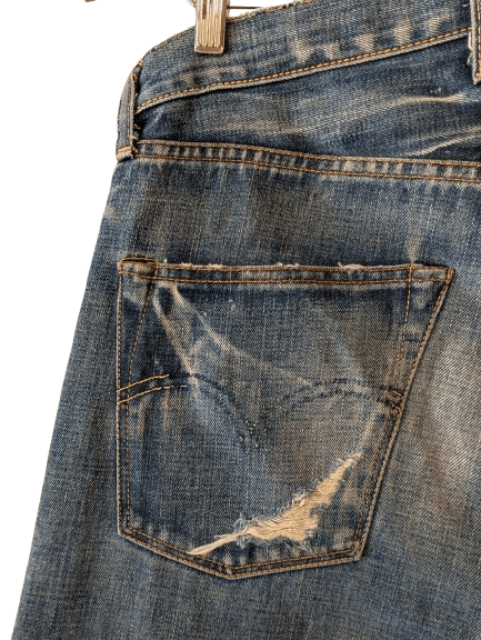 Levi's × Levi's Vintage Clothing LEVI'S VINTAGE CLOTHING DISTRESSED PROCESS JEANS Size US 32 / EU 48 - 7 Thumbnail