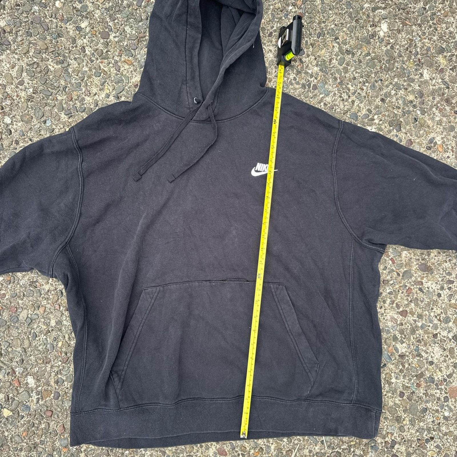 Nike Black Nike Blank Hoodie – Size XL Size US XL / EU 56 / 4 - 6 Thumbnail