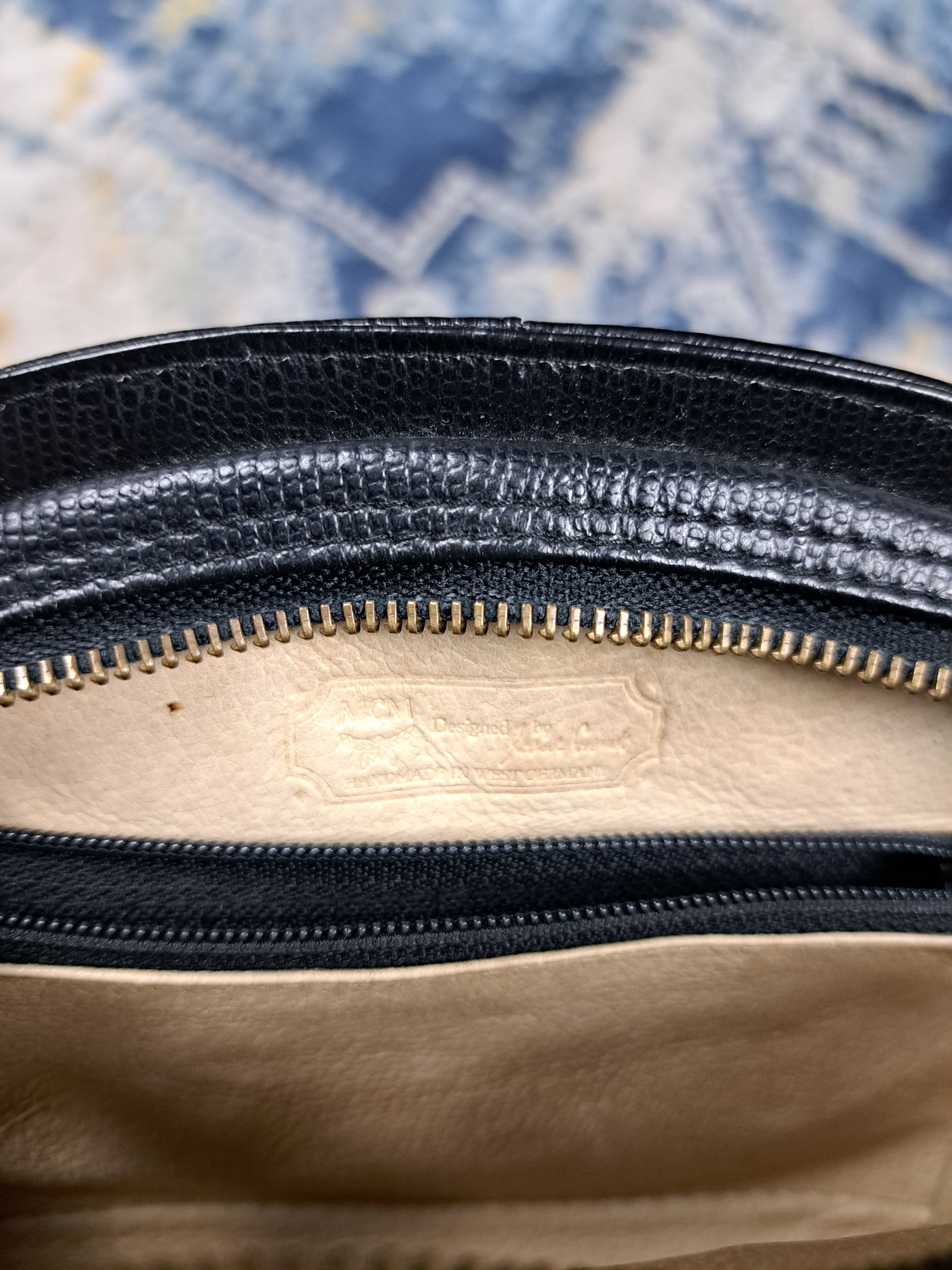 MCM VTG 80s MCM Monogram Crossbody Mini Bag Designer Size ONE SIZE - 5 Thumbnail