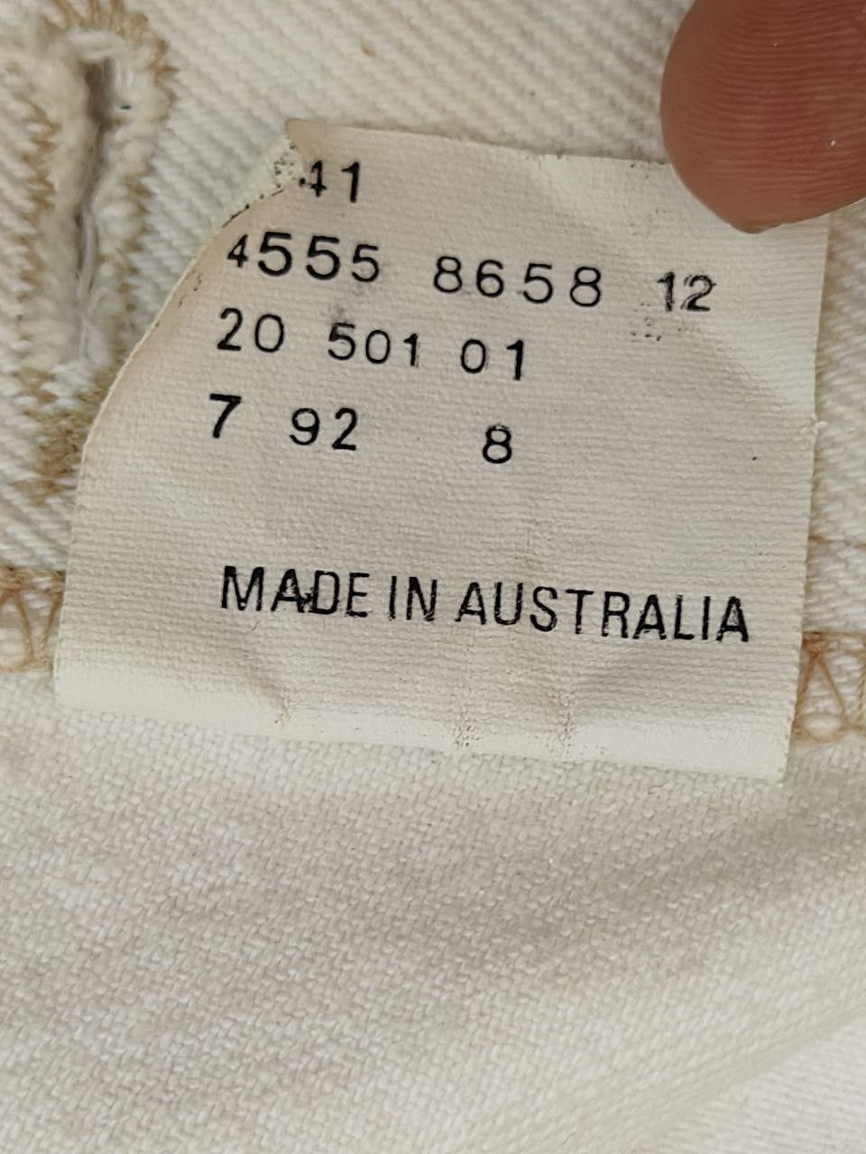 Levi's 90s Vintage Levi's 501 , Made in Australia Size US 29 - 8 Thumbnail