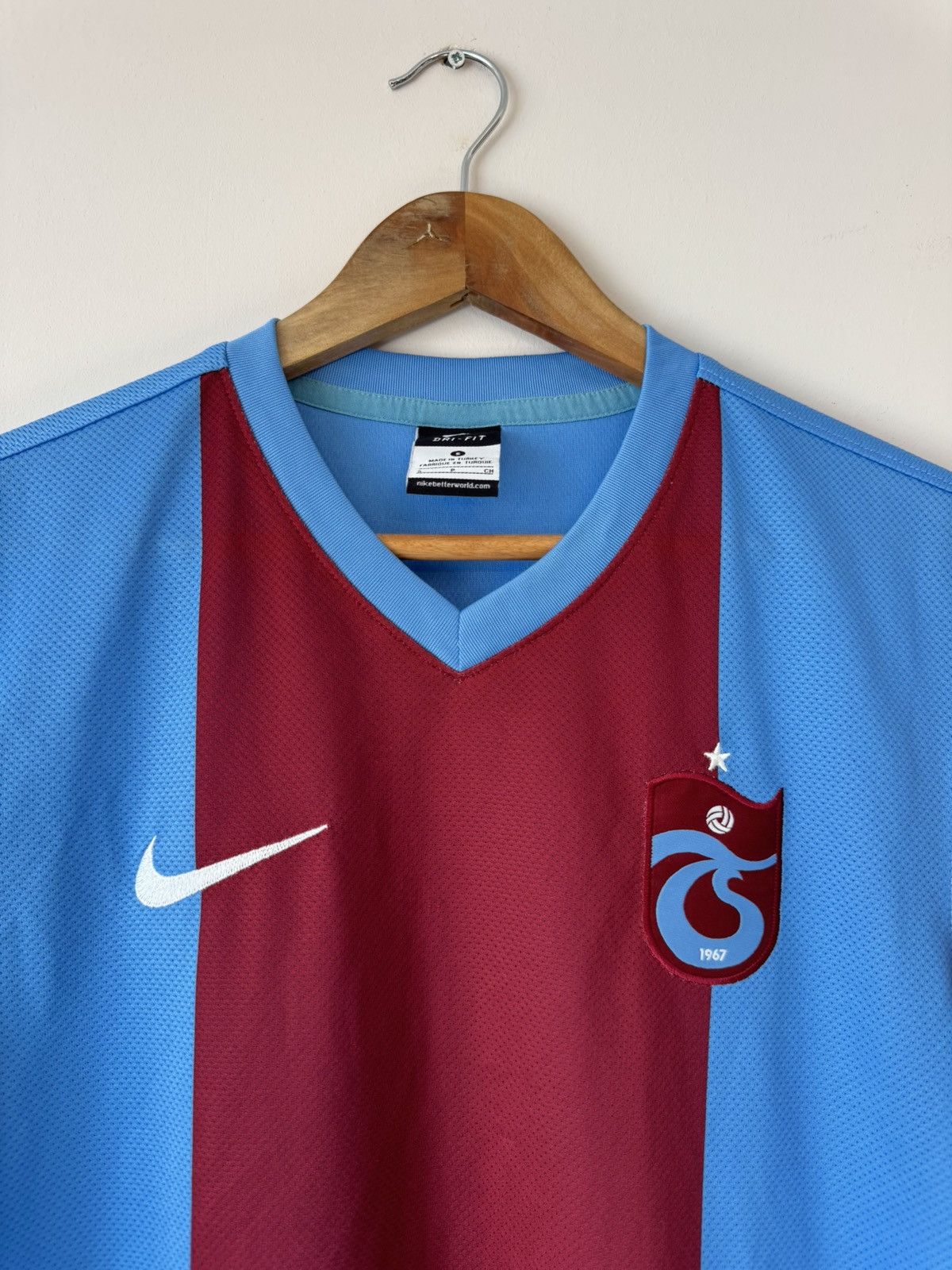 Nike Trabzonspor 2013-2014 Home Soccer Jersey Nike Football Shirt Size US S / EU 44-46 / 1 - 5 Thumbnail