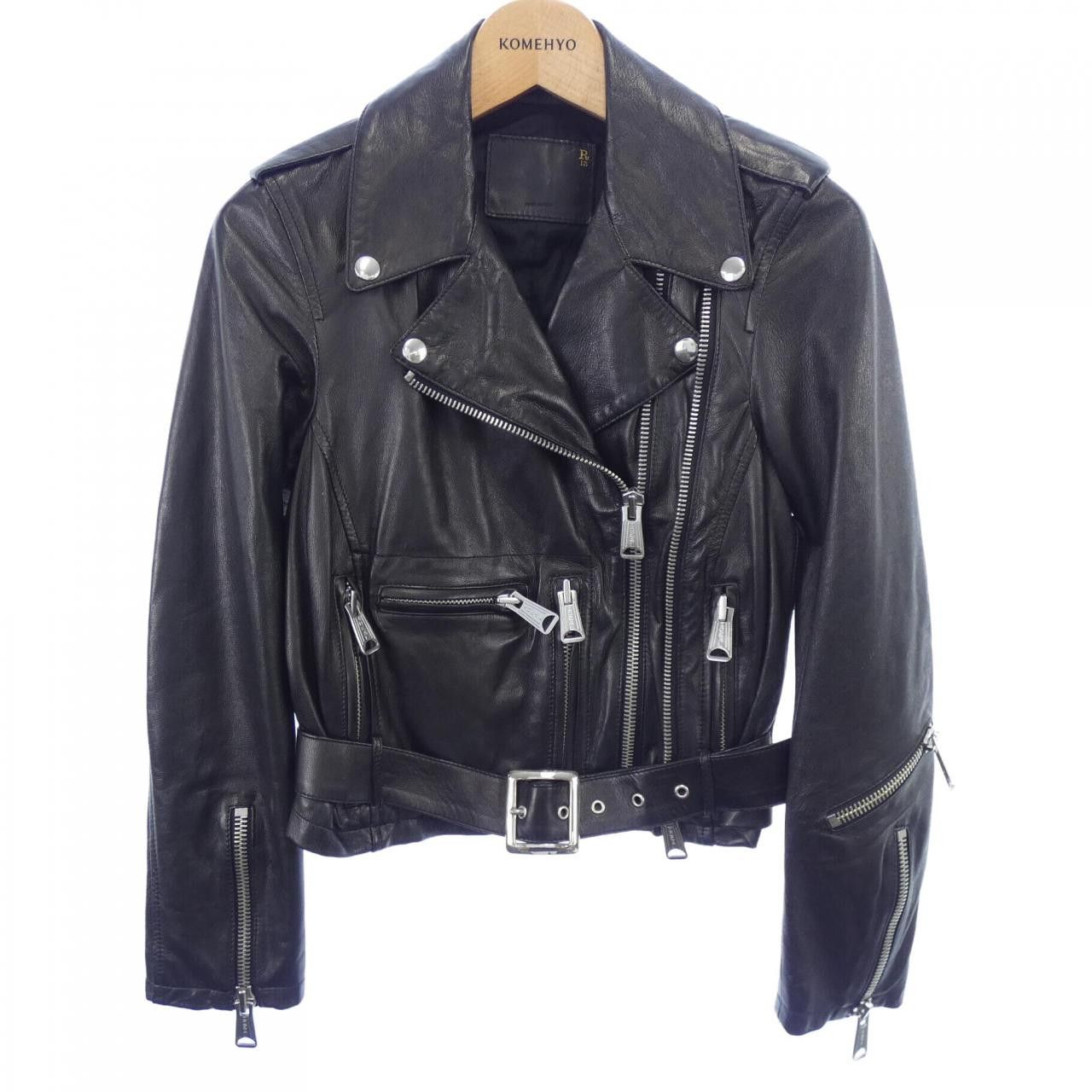 Other R13 Leather Jacket Leather Outerwear DUTY FREE for USA