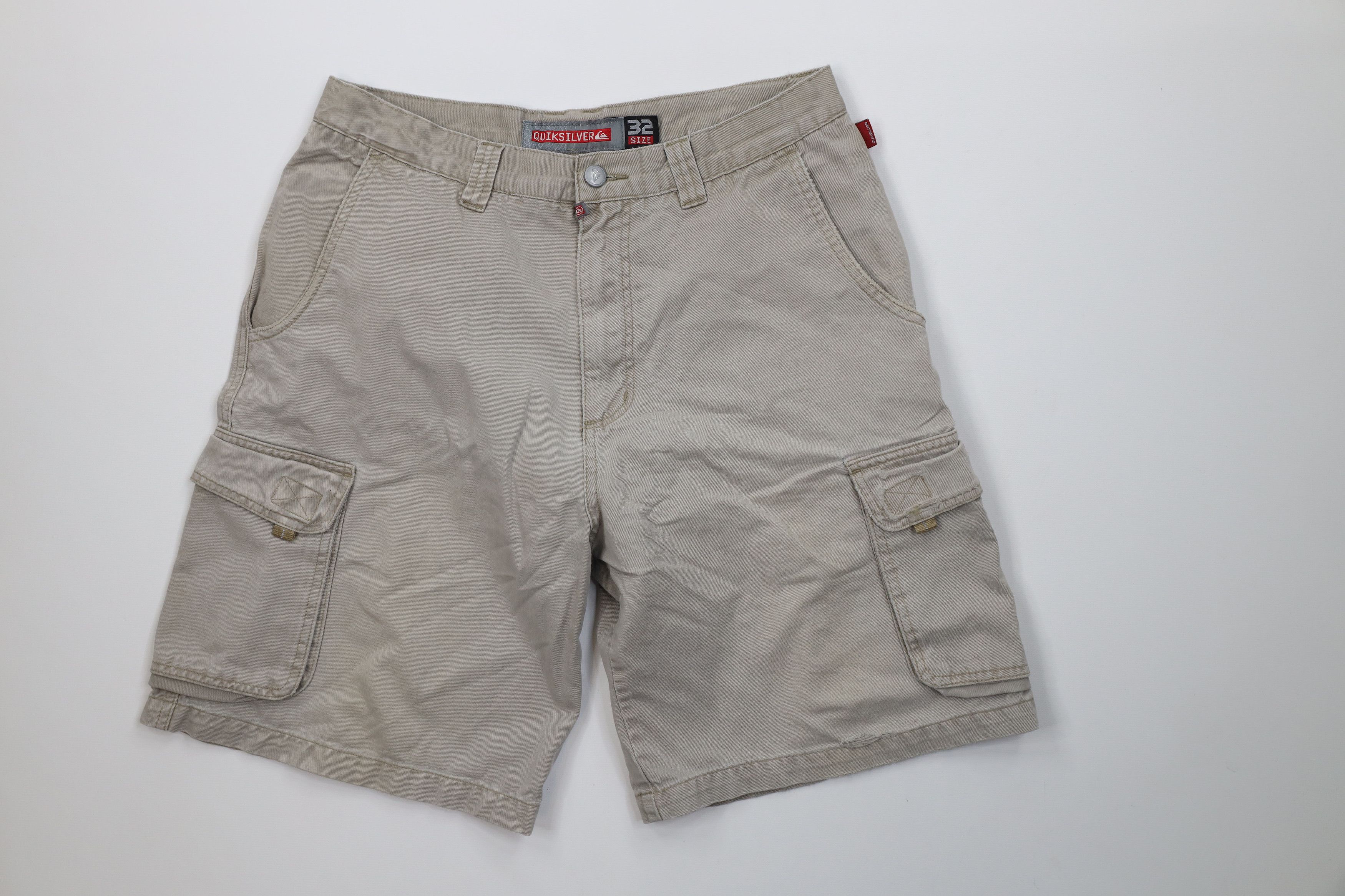 Quiksilver Vintage 90s Y2K Quiksilver Surfing Relaxed Fit Cargo Shorts Size US 32 / EU 48 - 1 Thumbnail