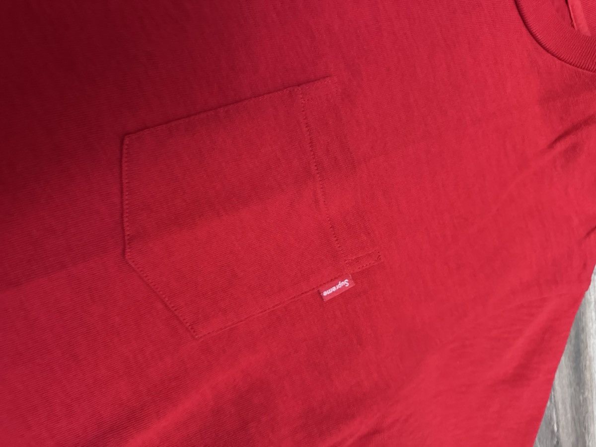 Supreme Supreme POCKET TEE Size US XL / EU 56 / 4 - 3 Thumbnail