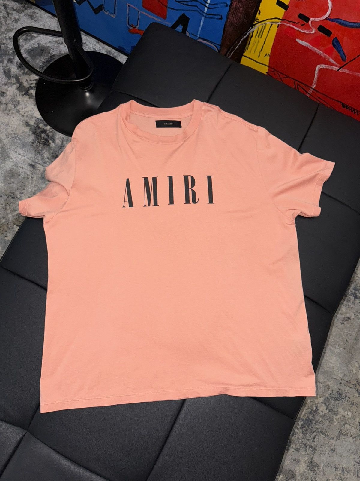 Amiri core logo t shirt