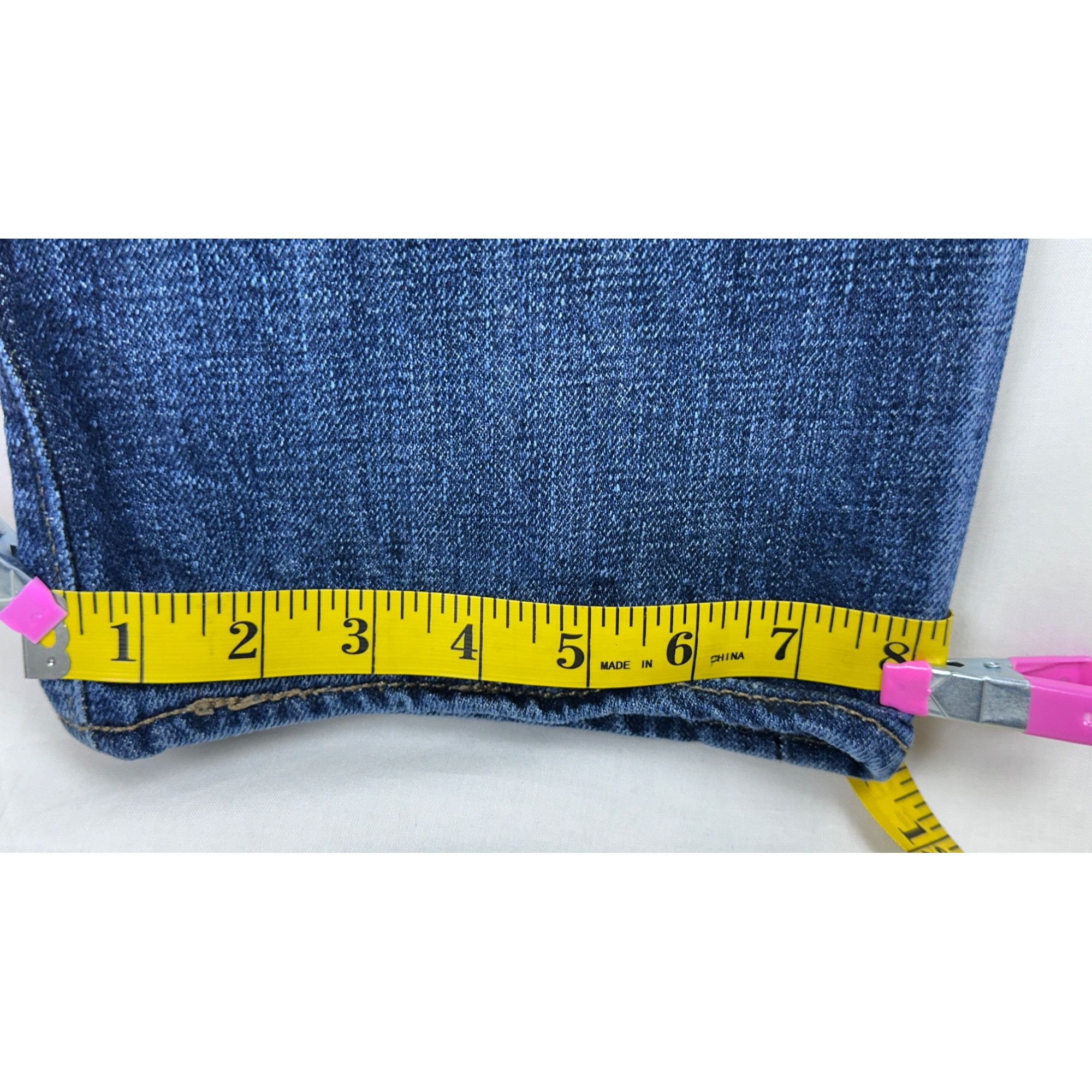Levi's Levis 501 Jeans Mens W34 L32 Original Blue Denim Straight Fi Size US 34 / EU 50 - 9 Thumbnail