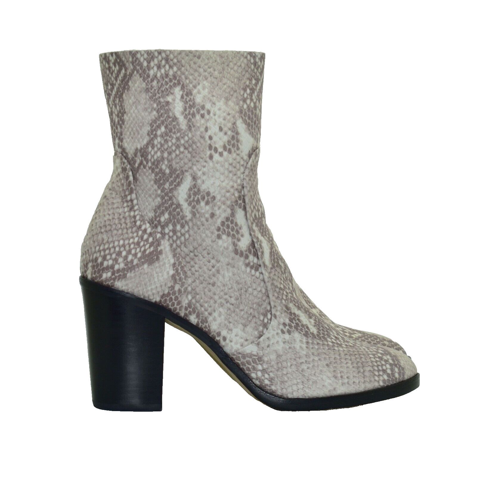 Dolce Vita NEW DOLCE VITA Samie Snake Print Leather Ankle Bootie Sz 9.5 Size US 9.5 / IT 39.5 - 2 Thumbnail