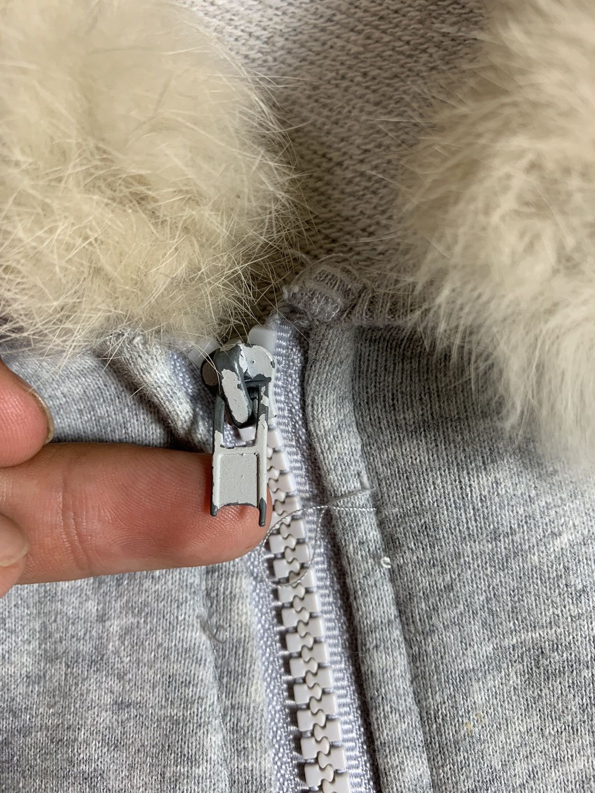 Hysteric Glamour × If Six Was Nine × Le Grande Bleu (L.G.B.) Faux Fur Japanese Brand Zip Hoodie Ifsixwasnine Lgb Style Size US M / EU 48-50 / 2 - 5 Thumbnail
