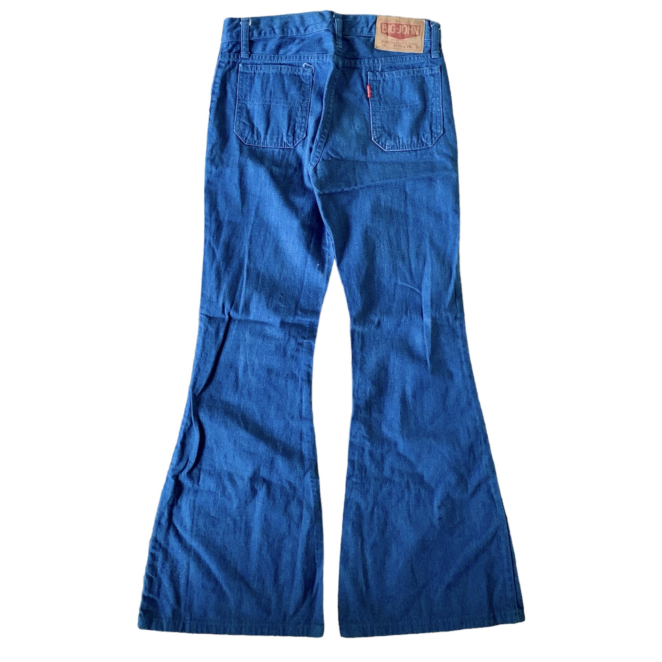 Big John Vintage Big John Denim Super Flared Bell Bottom Size US 29 - 2 Thumbnail