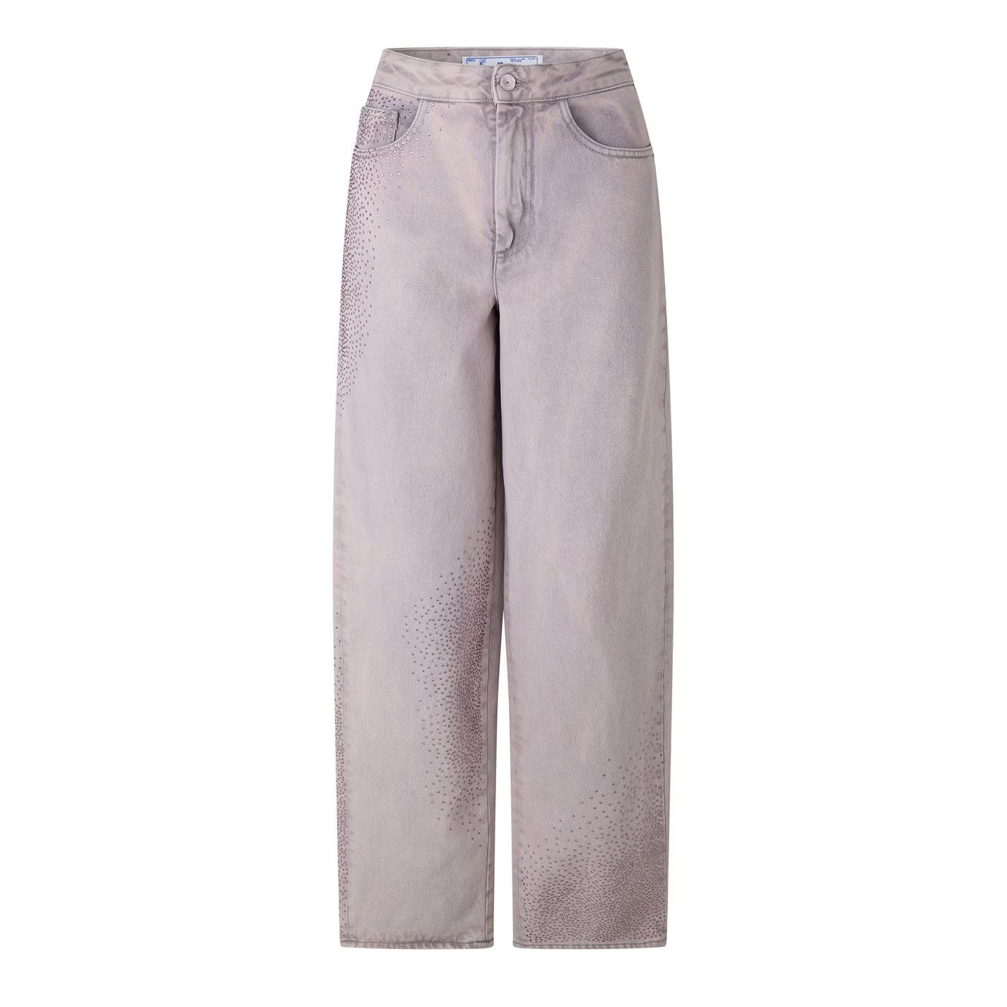 Off-White o1g2r1mq0125 Jeans in Lilac Size 28" / US 6 / IT 42 - 1 Thumbnail