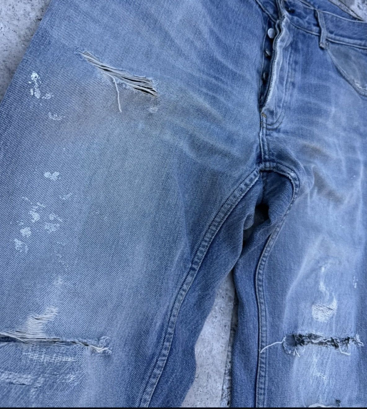 Helmut Lang Helmut Lang 1998 Classic cut painter denim Size US 32 / EU 48 - 2 Thumbnail
