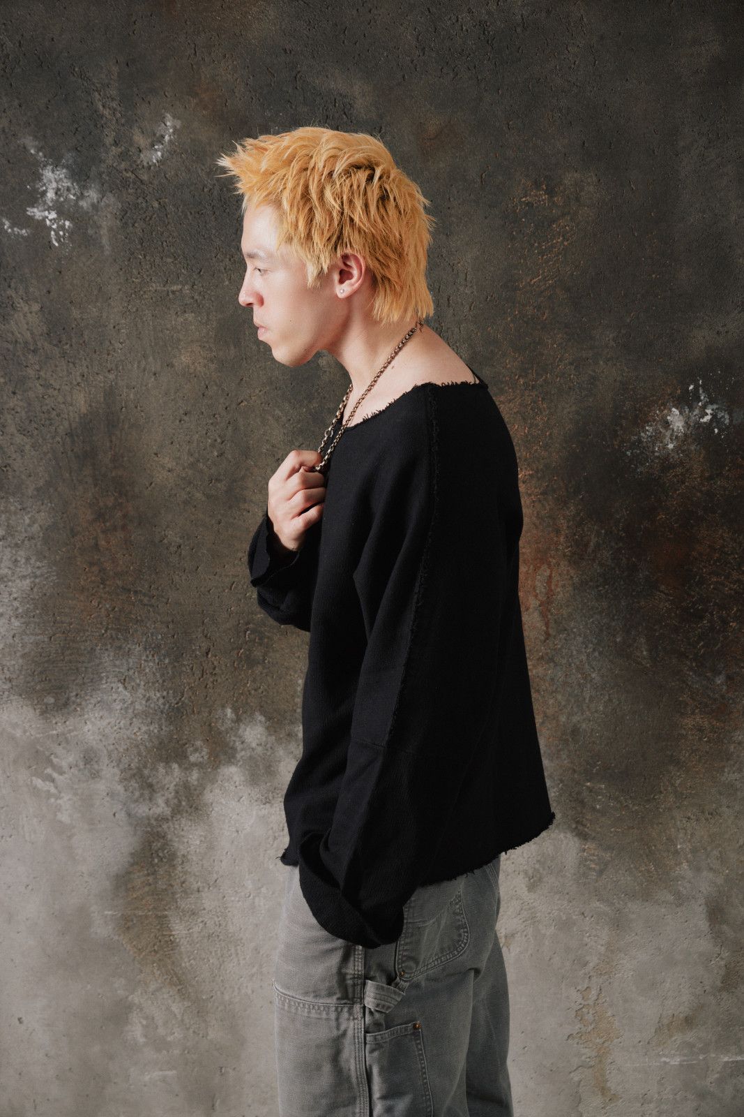Silent By Damir Doma SILENT by Damir Doma Raw Hem Deconstructed Sweatshirt Size US M / EU 48-50 / 2 - 2 Thumbnail