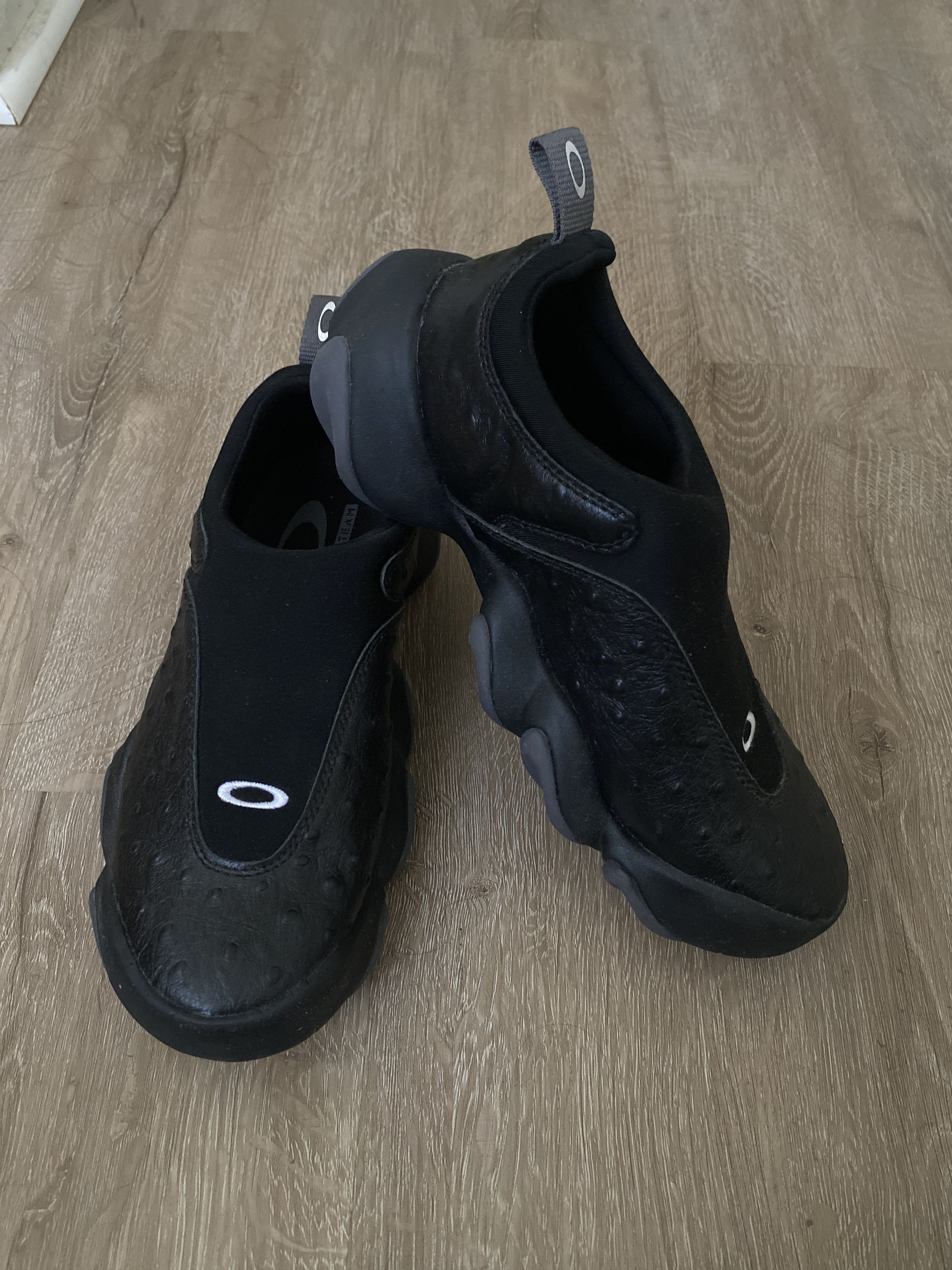 Brain Dead × Oakley *RARE* Factory Team Flesh Sandal Black Ostrich US5.5 Size US 5.5 / EU 38 - 1 Thumbnail