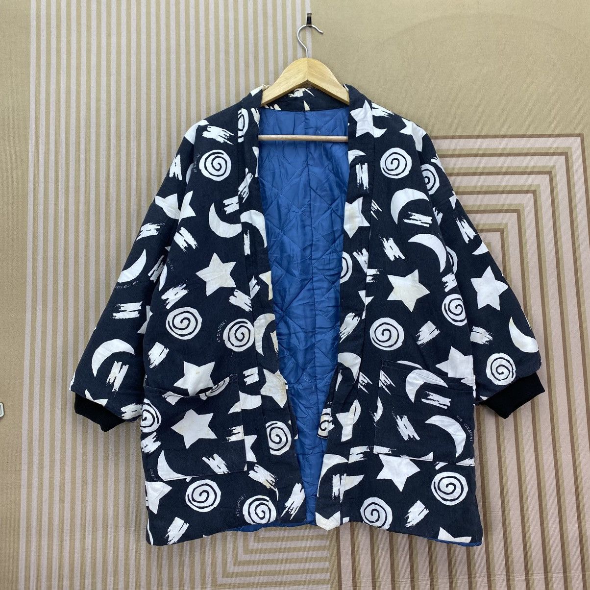 Japanese Brand 🫶Vintage Kimono Full Print Size US M / EU 48-50 / 2 - 2 Thumbnail