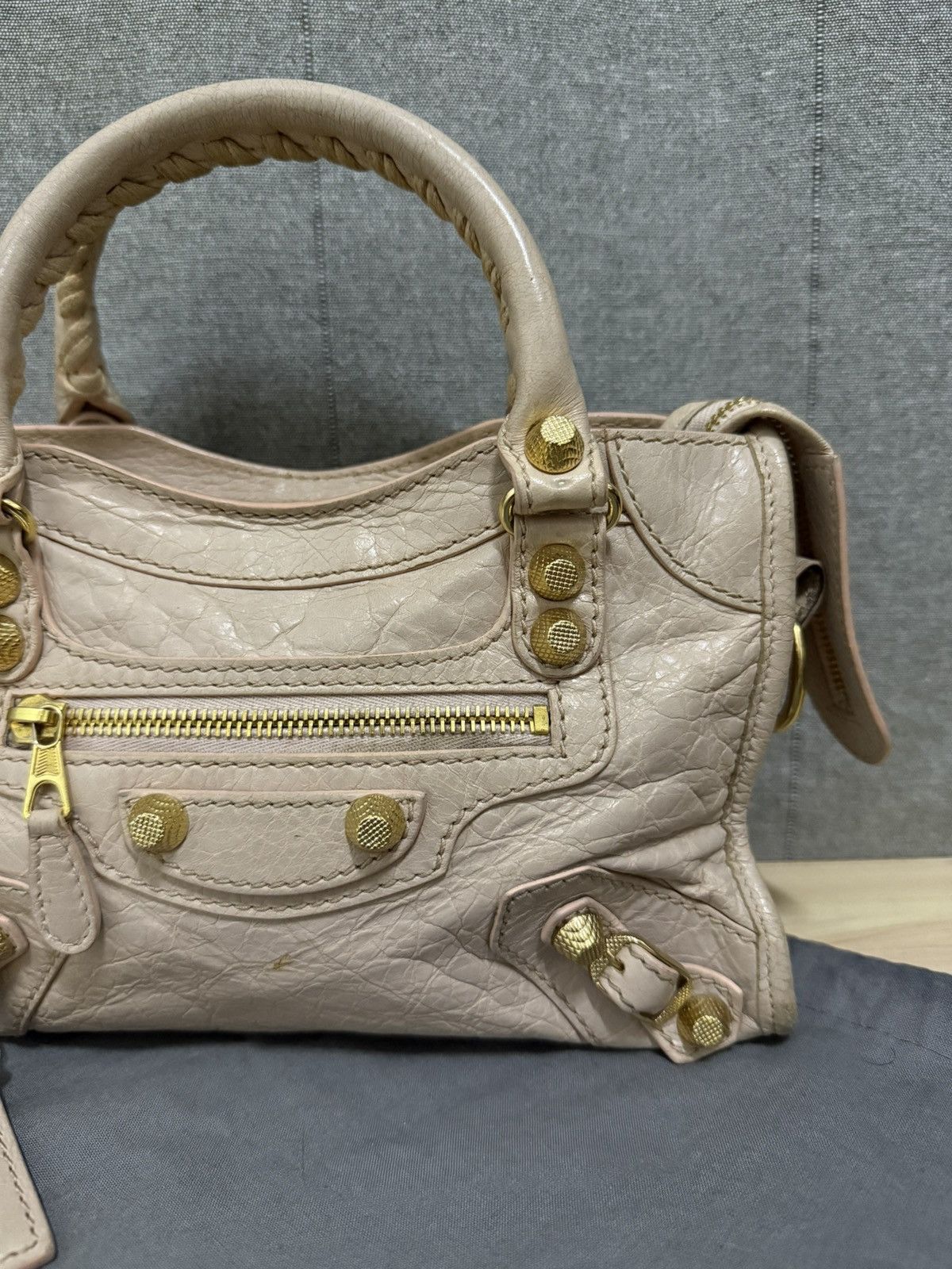 Balenciaga Balenciaga mini City lambskin Giant studded Size ONE SIZE - 2 Thumbnail