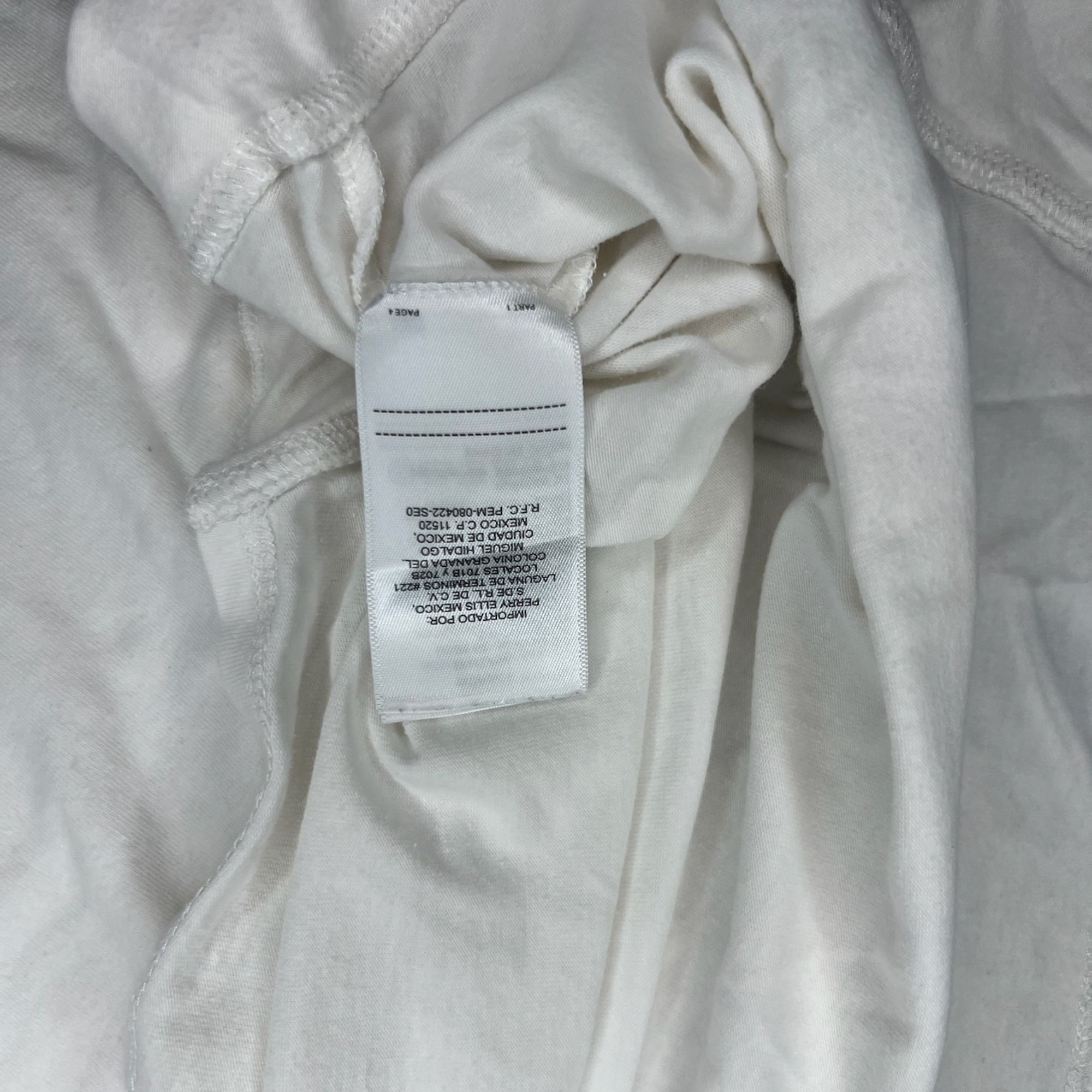Other White Long-Sleeved Shirt Womens Size M With Ruffled Hem Soft Size M / US 6-8 / IT 42-44 - 5 Thumbnail