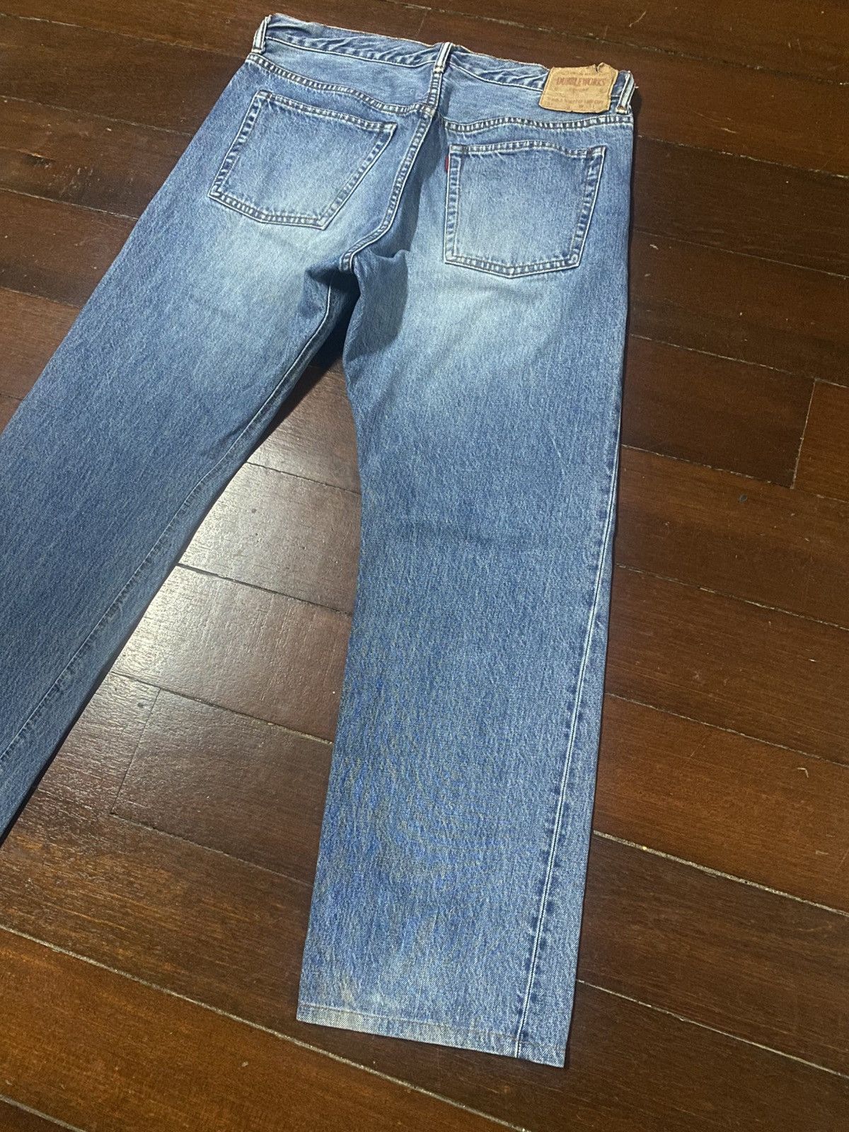 Warehouse Fire 🔥🔥 DOUBLE WORKS WAREHOUSE.CO DENIM JEANS Size US 34 / EU 50 - 11 Thumbnail