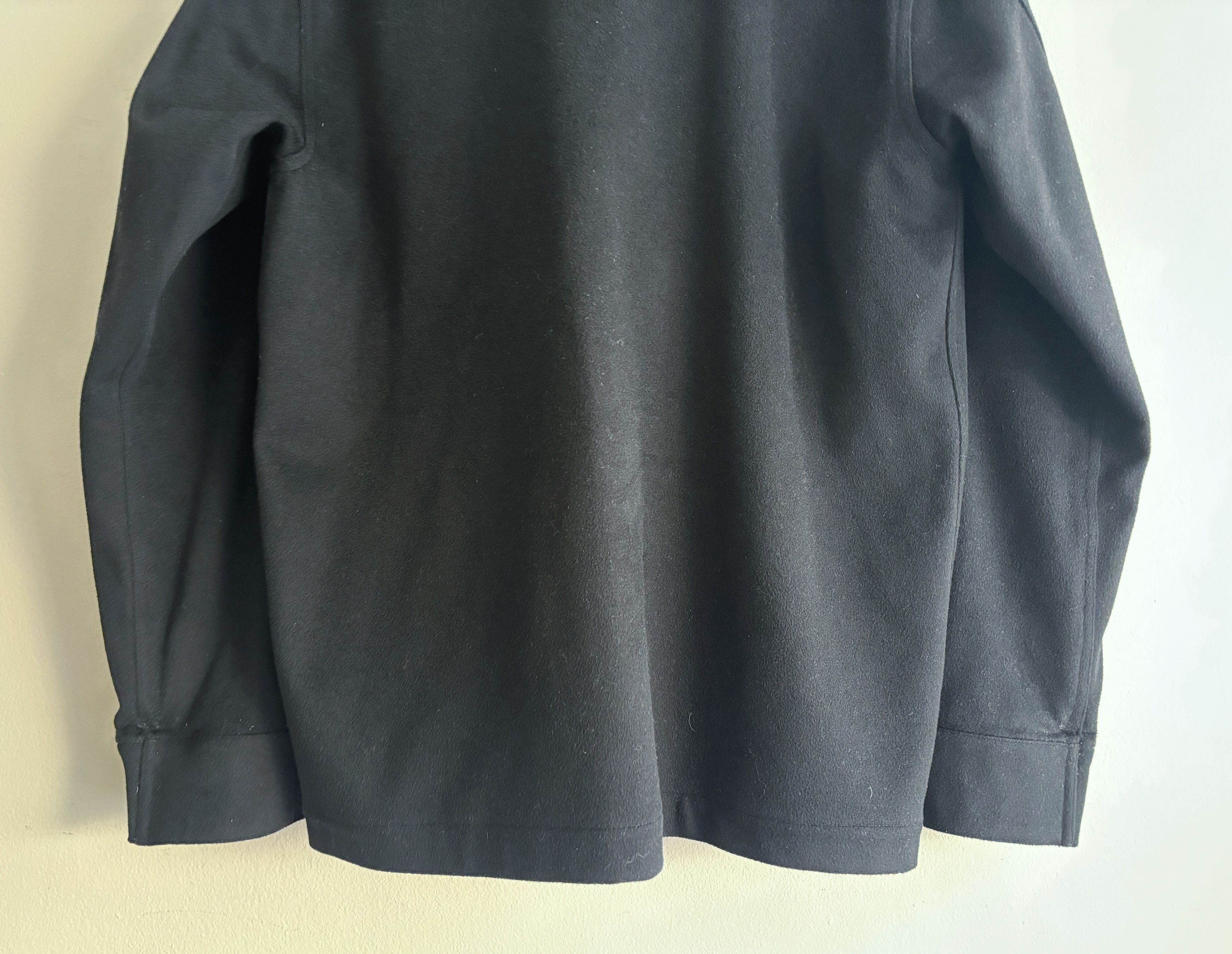 President's Loro Piana Rain System Black Wool Salvation Field Jacket Size US M / EU 48-50 / 2 - 14 Thumbnail