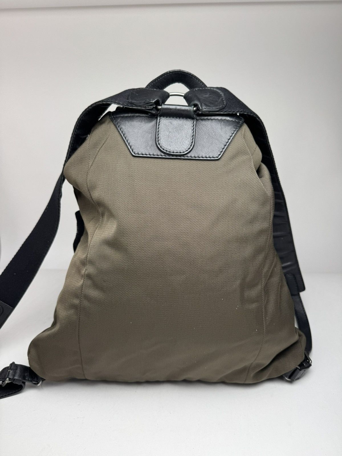 Balenciaga Vintage Balenciaga City Backpack Khaki Navy Size ONE SIZE - 16 Thumbnail