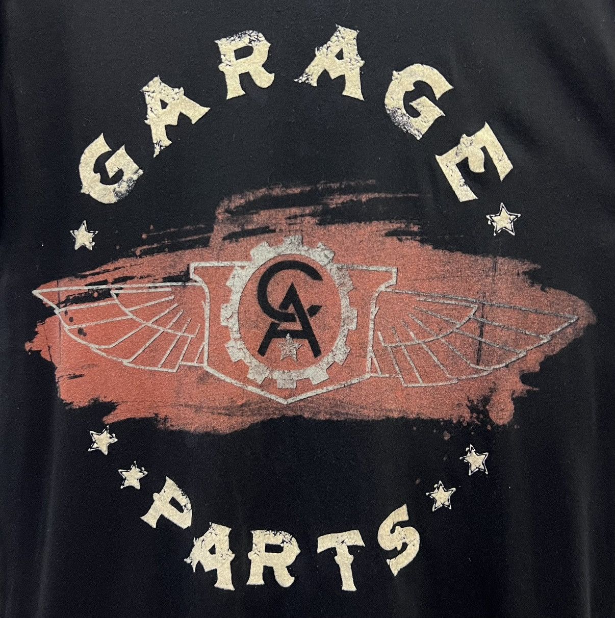 Christian Audigier × Vintage VINTAGE CHRISTIAN AUDIGIER GARAGE PARTS MADE IN USA SHIRT Size US M / EU 48-50 / 2 - 3 Thumbnail
